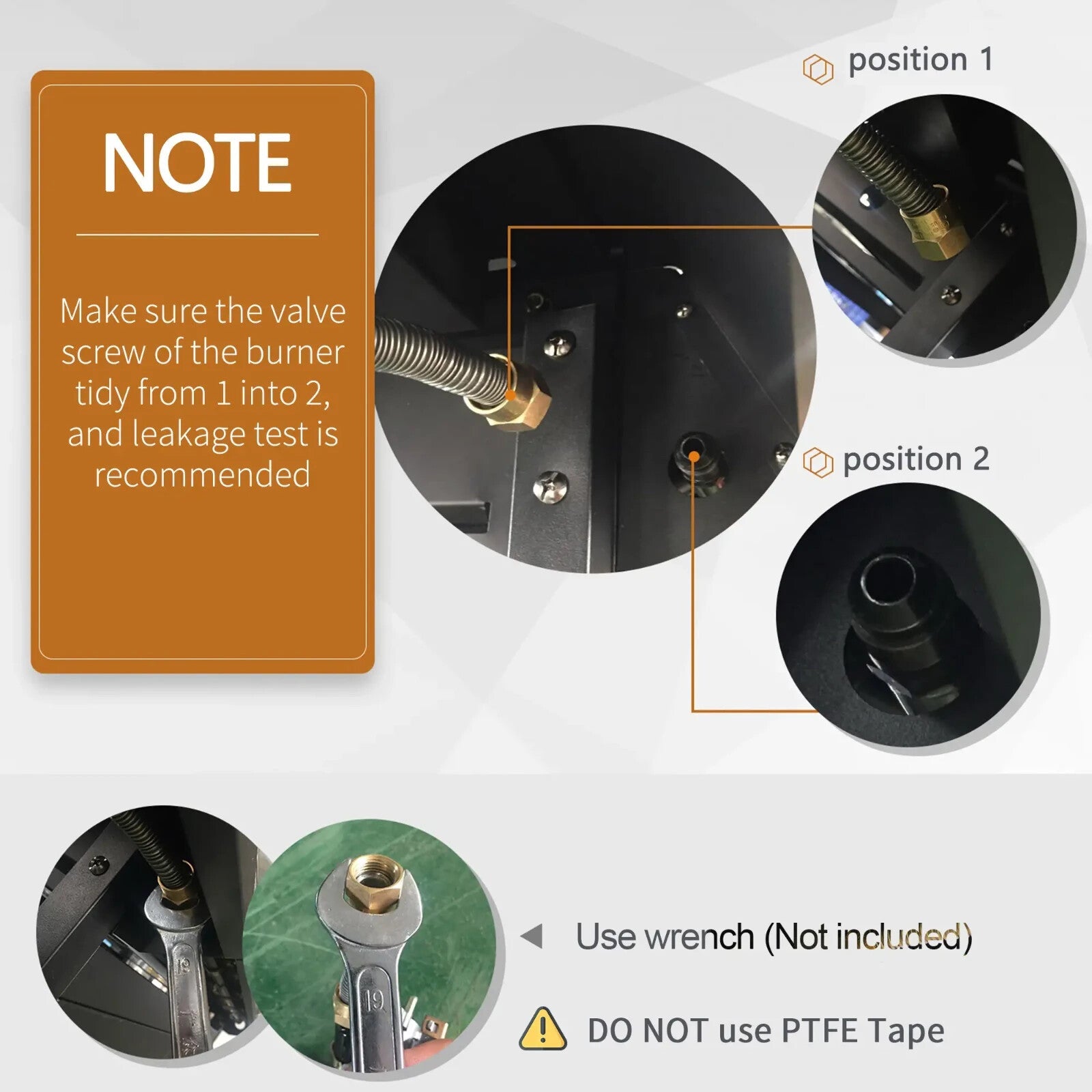 4+1 Burner Gas BBQ Grill Outdoor Barbecue Trolley w/ Wheels Shelves Thermometer - Home and Garden Furniture Shop - rustic - furniture
