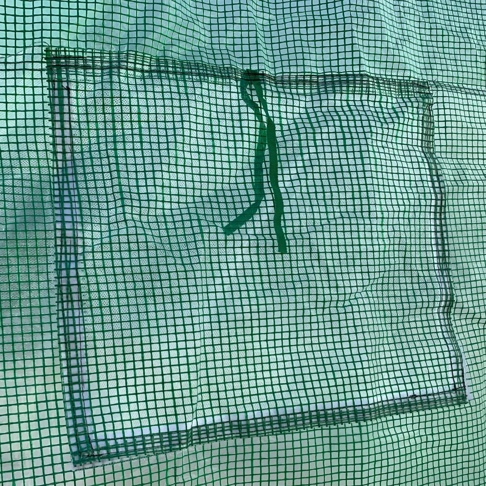 4.47x3x2m Walk - In Tunnel Greenhouse – Roll - Up Door & 6 Windows Polytunnel Tent - Home and Garden Furniture Shop - rustic - furniture