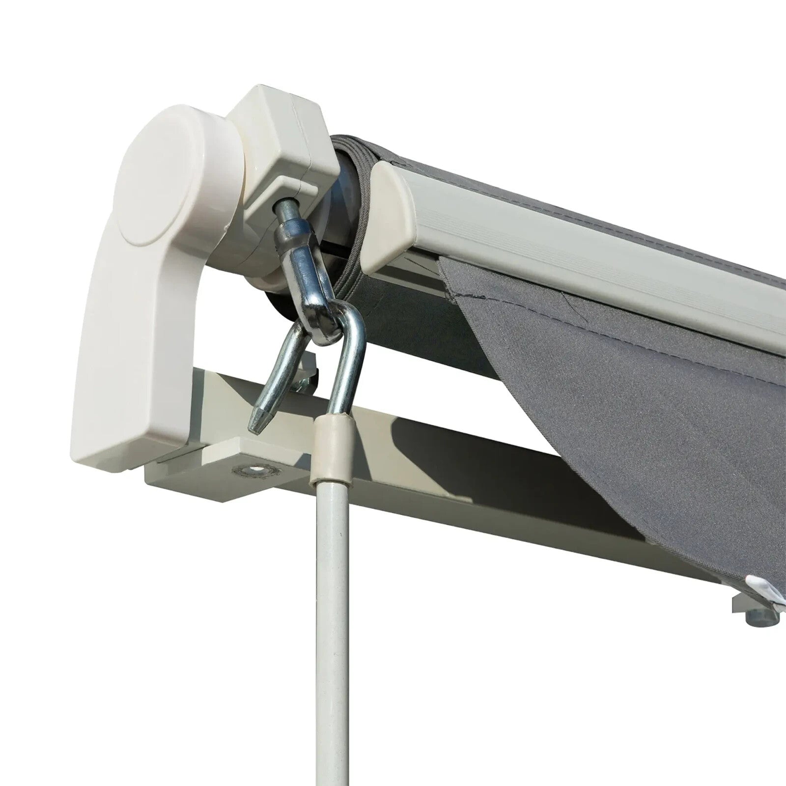 4x2.5m Manual Retractable Awning with Handle for Window Door Sun & Weather Shade - Home and Garden Furniture Shop - rustic - furniture
