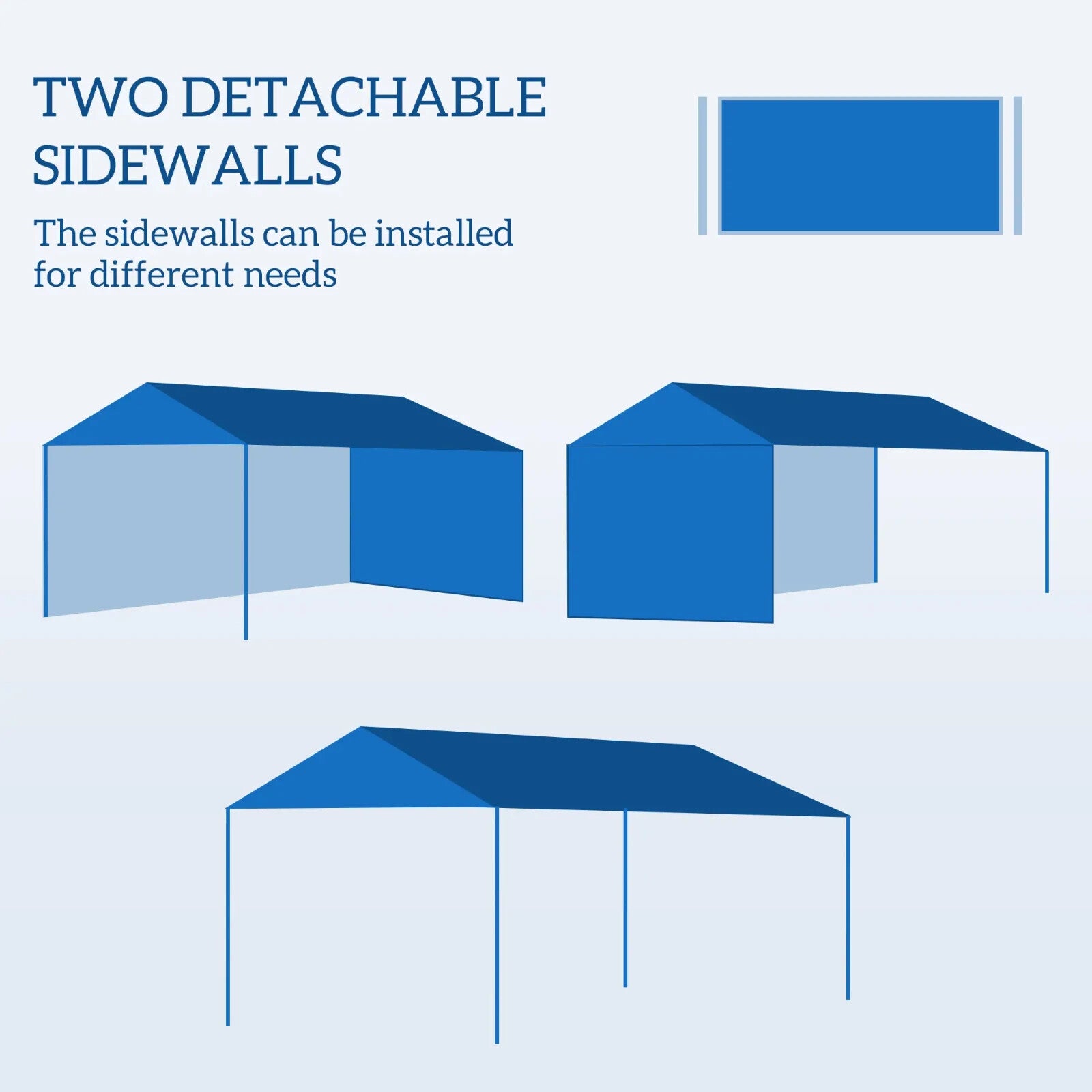 4 x 3m Heavy Duty Pop Up Gazebo Garden Party Tent Marquee Outdoor Event Shelter