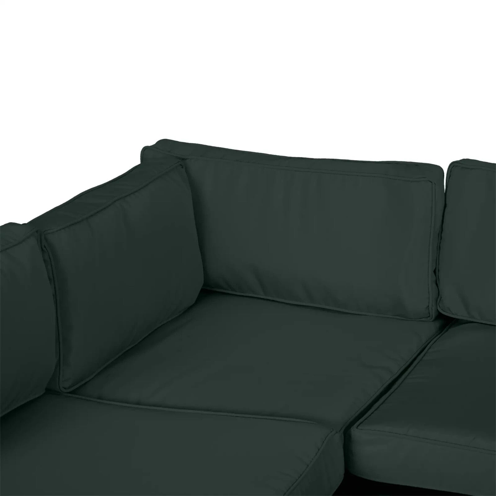 Garden Rattan Sofa Cushion Polyester Cover Replacement No Cushion Included Grey