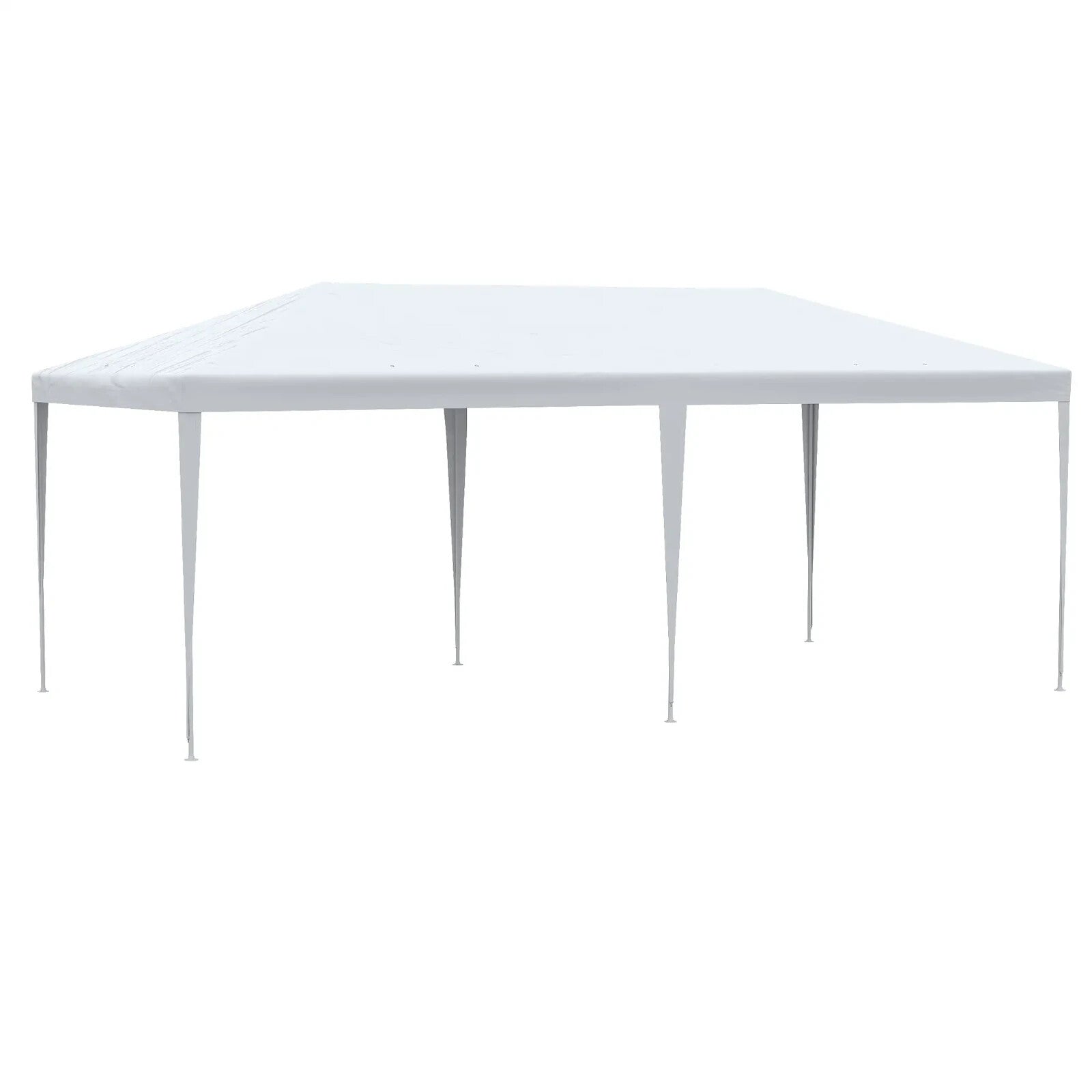 Large Garden Gazebo Wedding Marquee Party Tent 6 x 3m Canopy Canopy Patio White