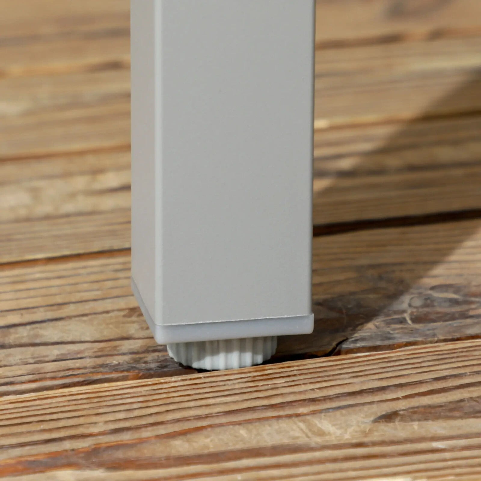 7 Piece Garden Dining Set with Glass Table and 6 Stackable Mesh Chairs Outdoor