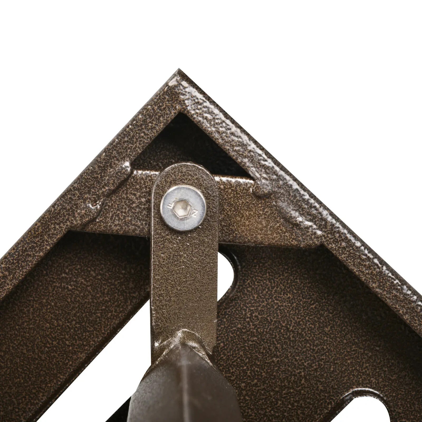 Rattan Wicker Outdoor Coffee Table with Umbrella Hole for Garden or Backyard Use