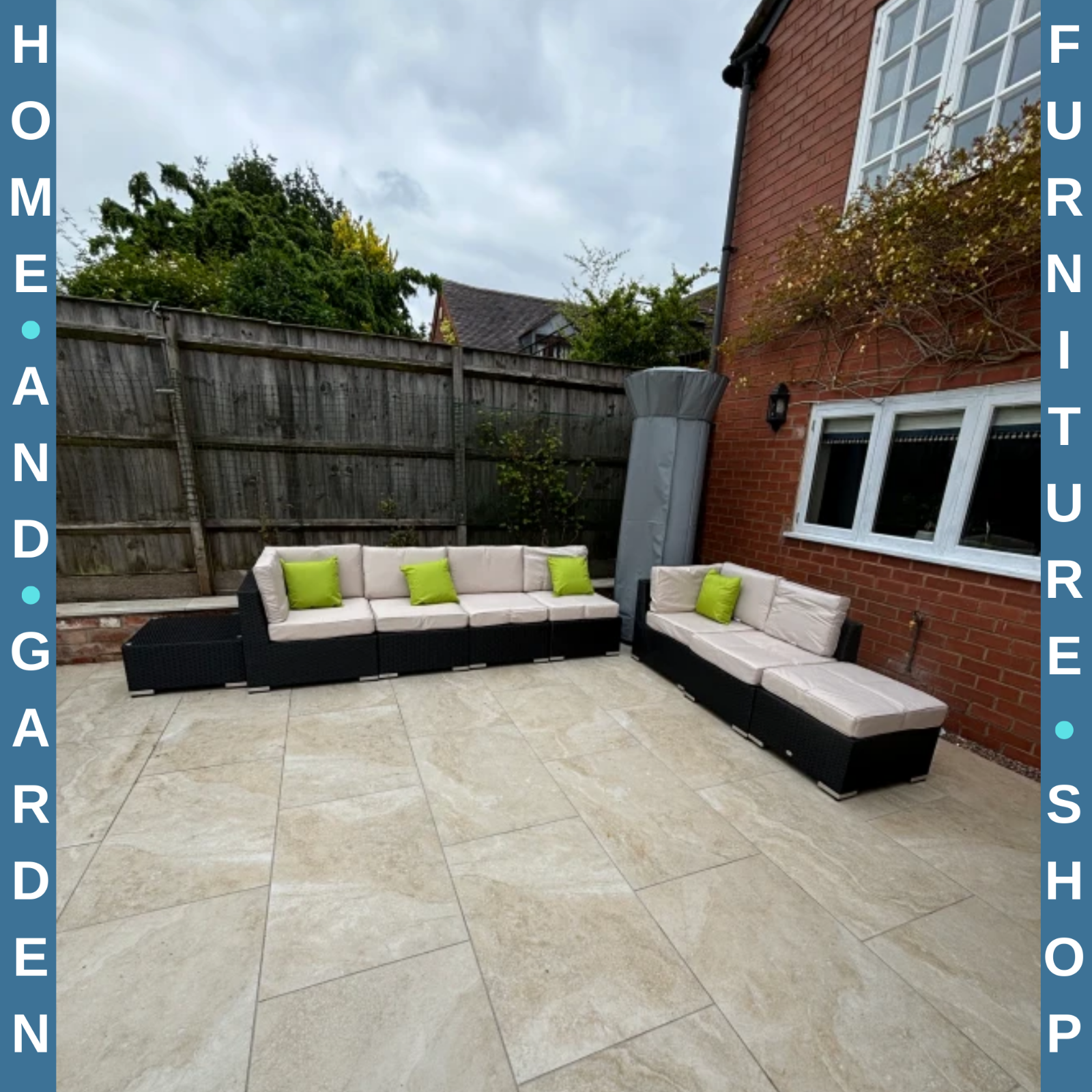 8 Piece Rattan Garden Sofa Set Outdoor Lounge Furniture with Cushions and Table