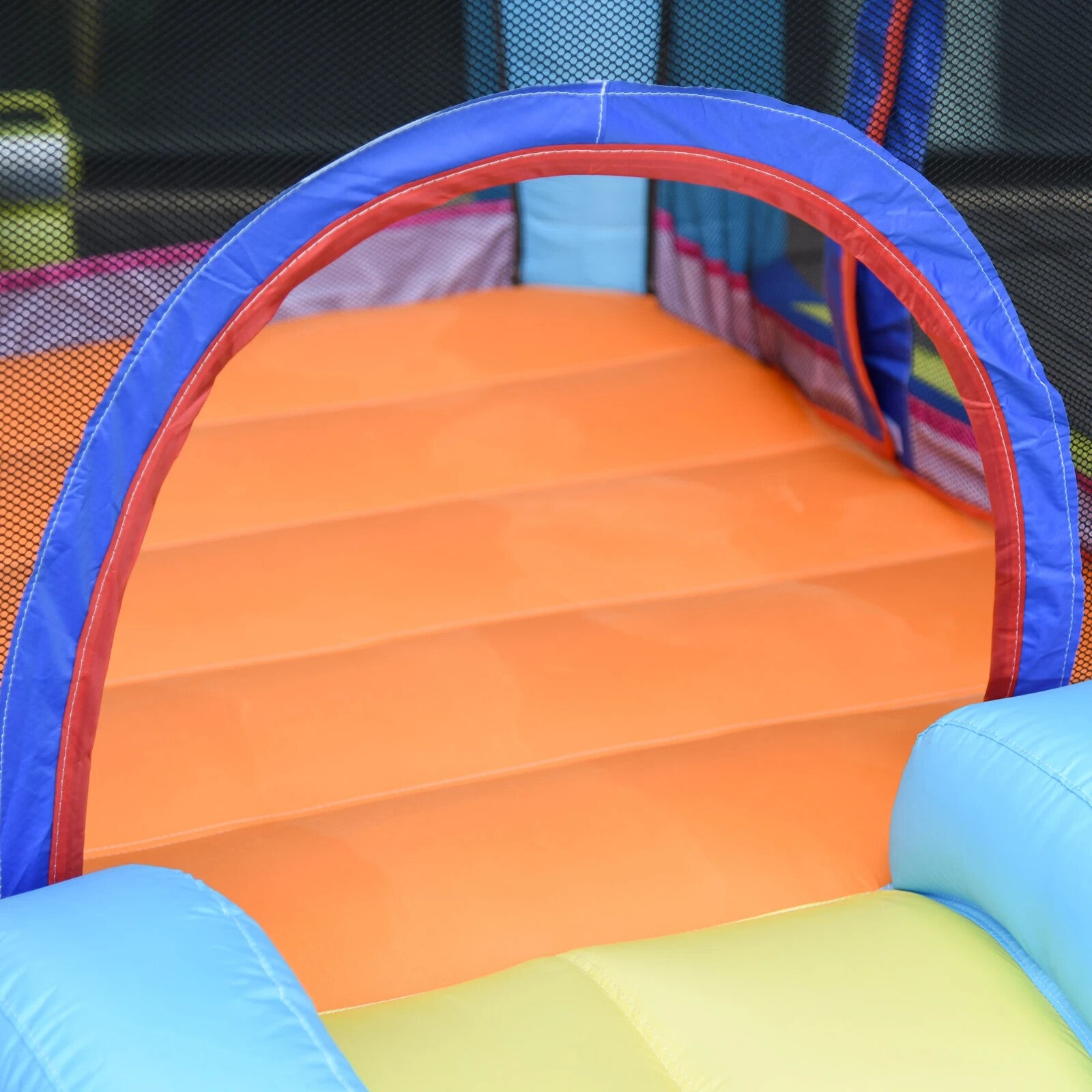 Inflatable Octopus Bounce Castle with Trampoline Slide and Pool 3.8 x 2 x 1.8m
