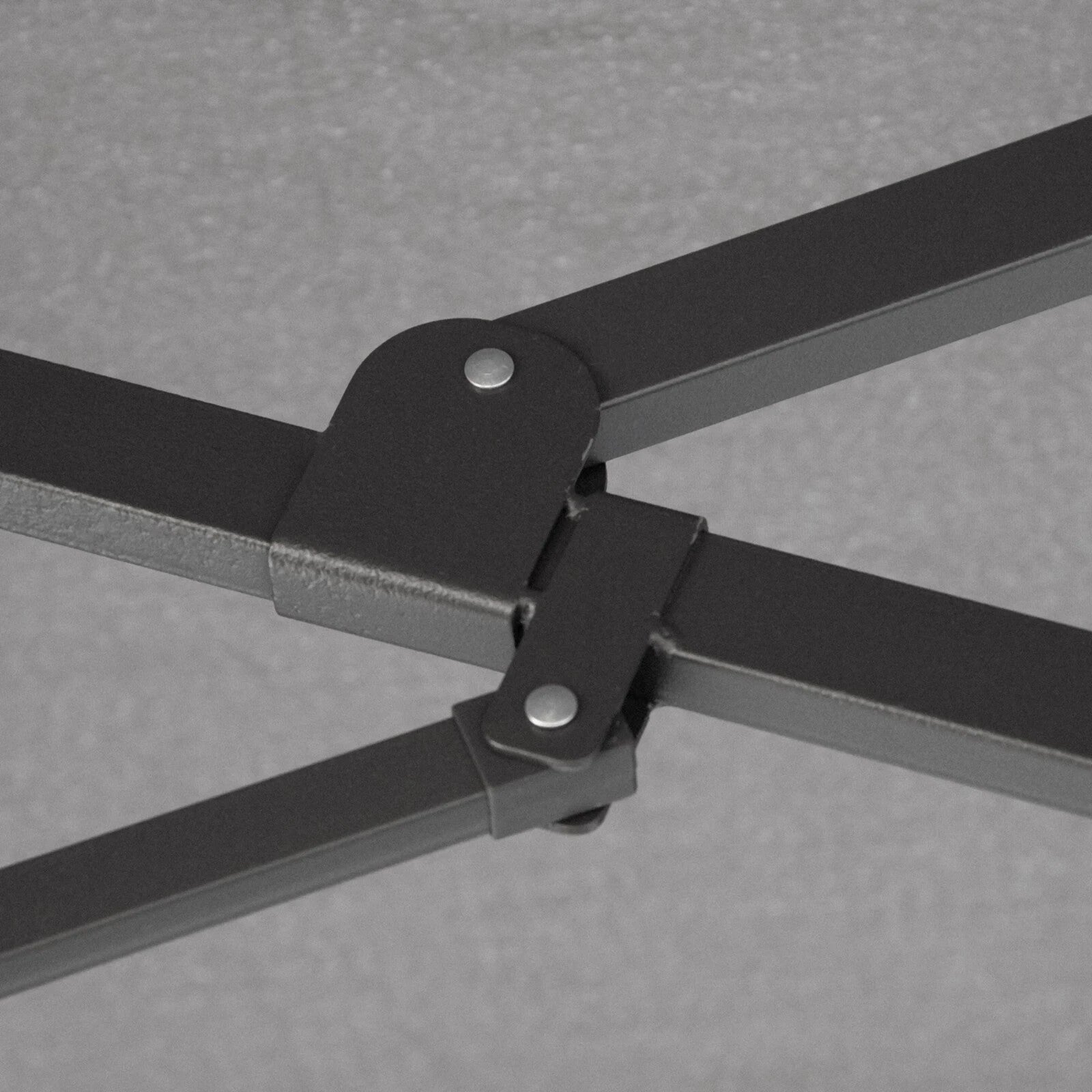 4.6m Garden Sun Umbrella with Double Sided Canopy Cross Base and Crank Handle