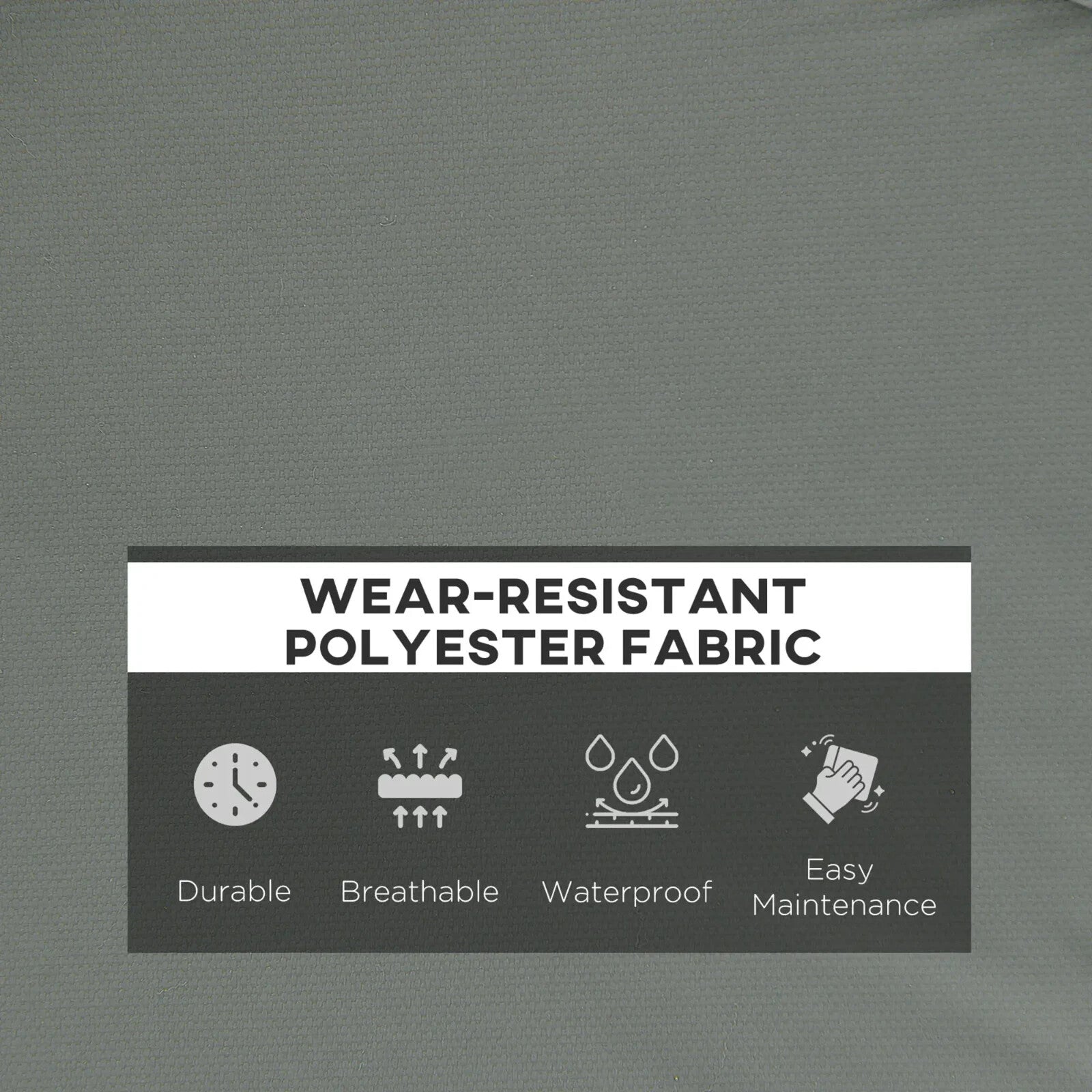 2 Seater Garden Bench Cushion Seat Pad for Patio or Indoor Outdoor Furniture