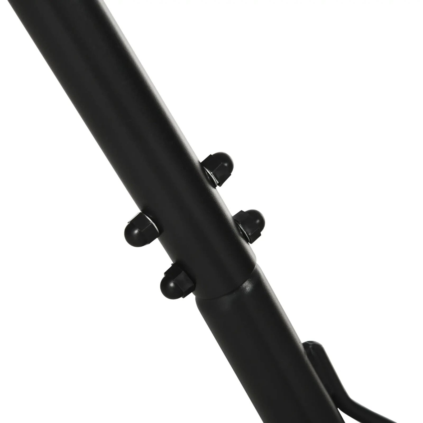 Hammock Stand Powder-Coated Extra Long Adjustable Metal Frame Heavy-Duty Black