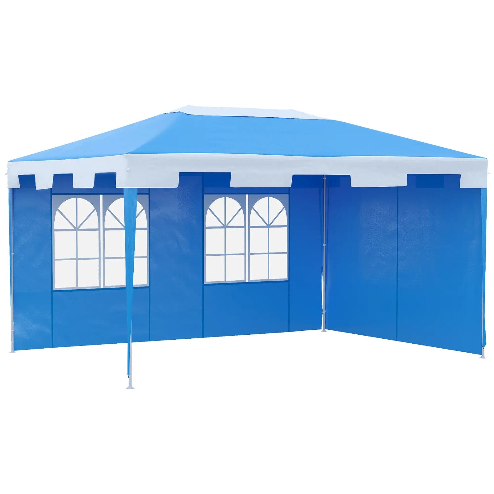 4 x 3m Heavy Duty Pop Up Gazebo Garden Party Tent Marquee Outdoor Event Shelter