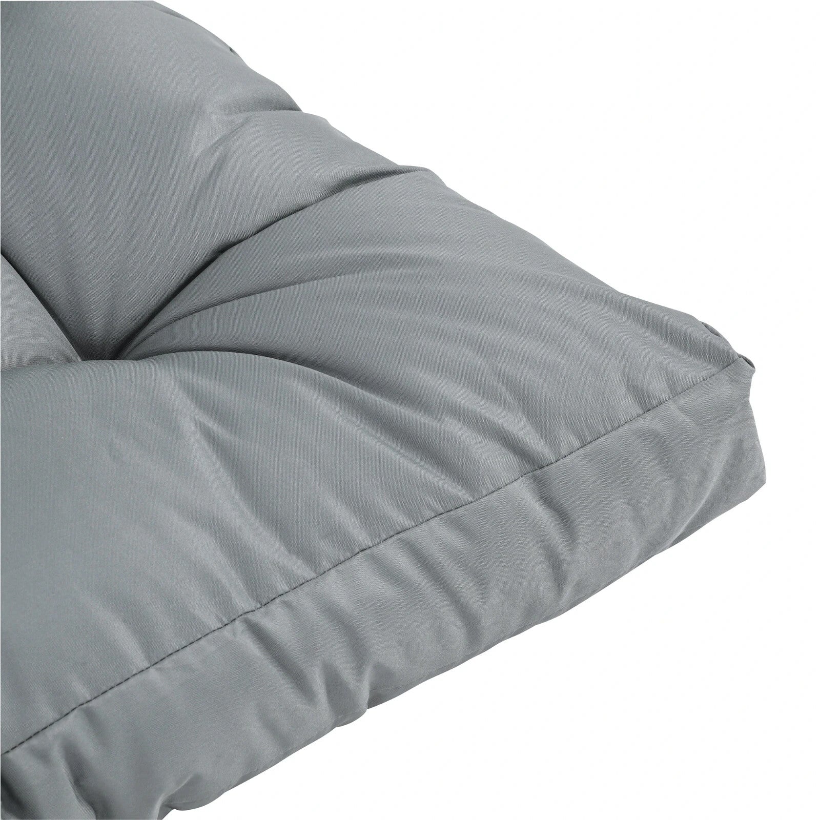 2 Piece Tufted Pallet Cushion Set w/ Seat Pad & Back Support for Indoor Outdoor