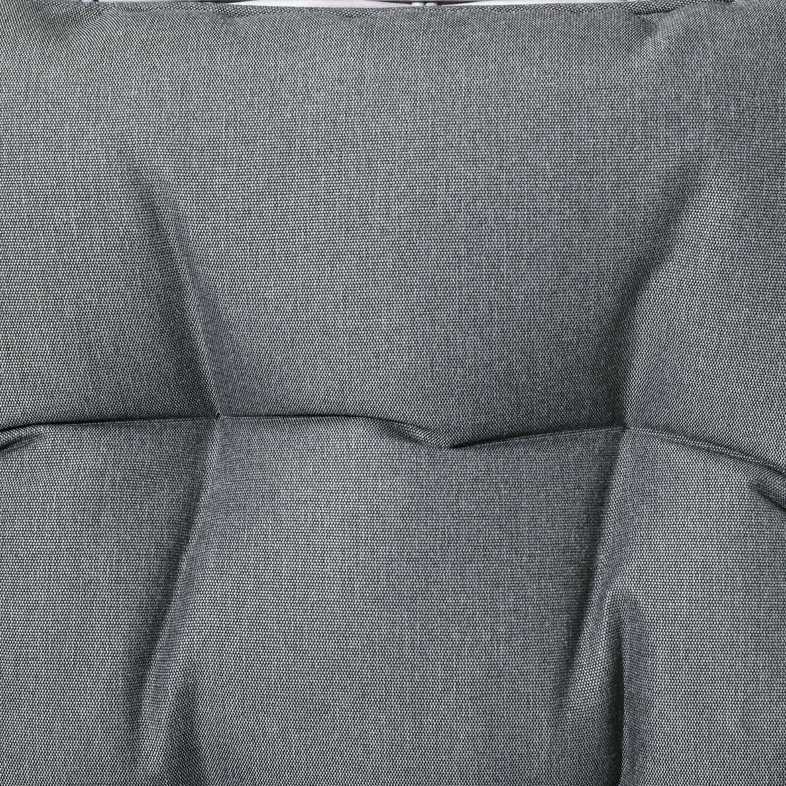 4 Seater Rattan Garden Furniture Set with High Back Chair & Tempered Glass Table