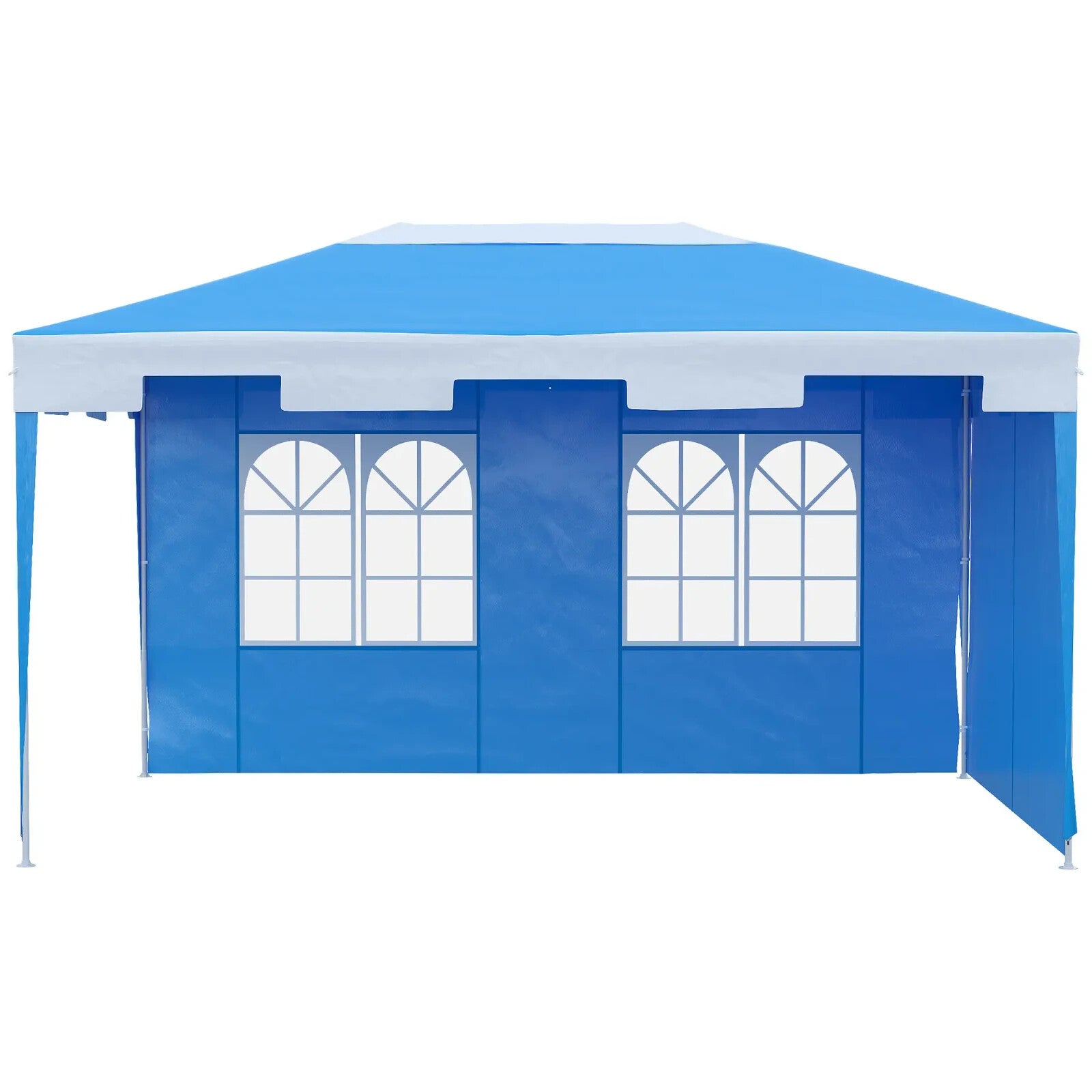 4 x 3m Heavy Duty Pop Up Gazebo Garden Party Tent Marquee Outdoor Event Shelter