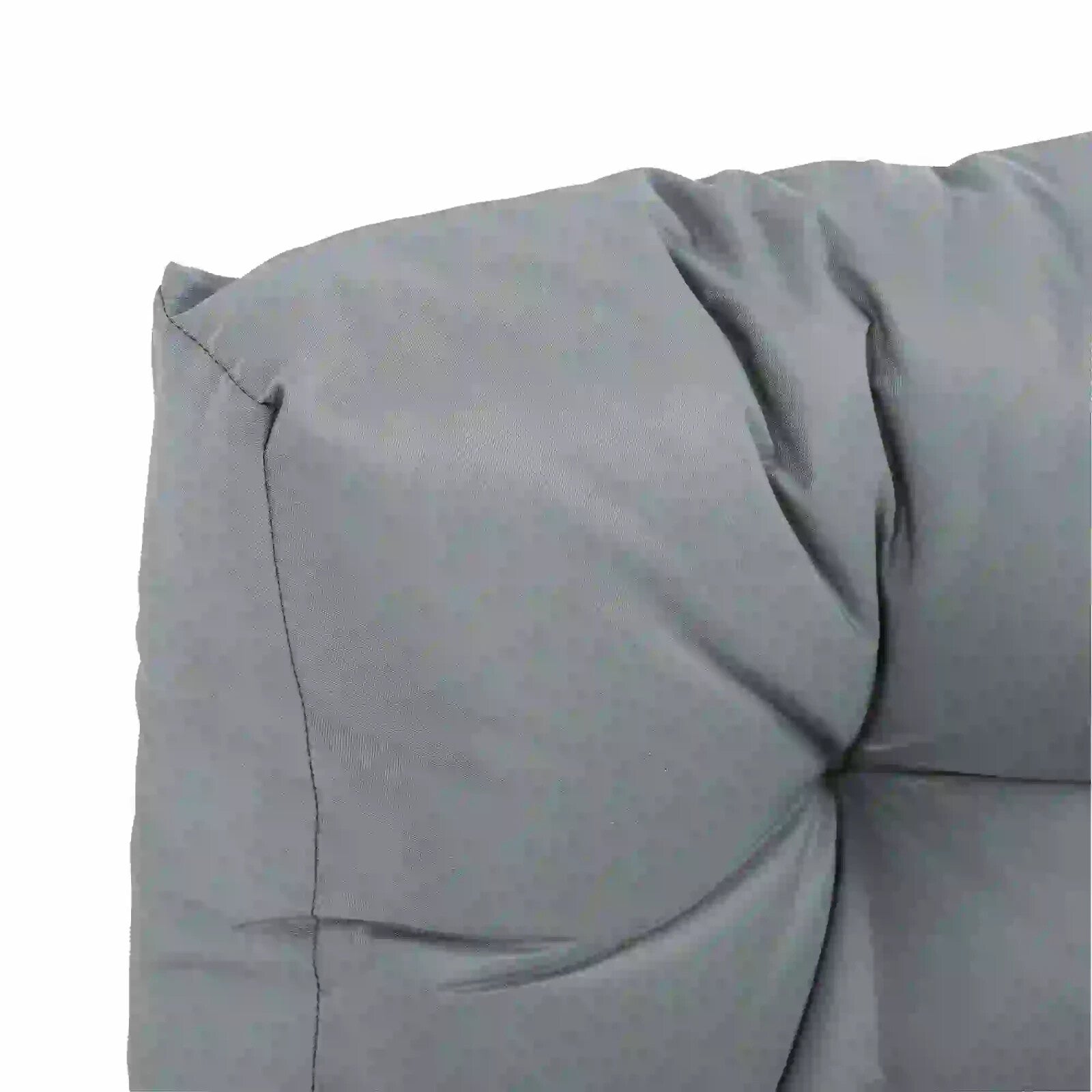 2 Piece Tufted Pallet Cushion Set w/ Seat Pad & Back Support for Indoor Outdoor