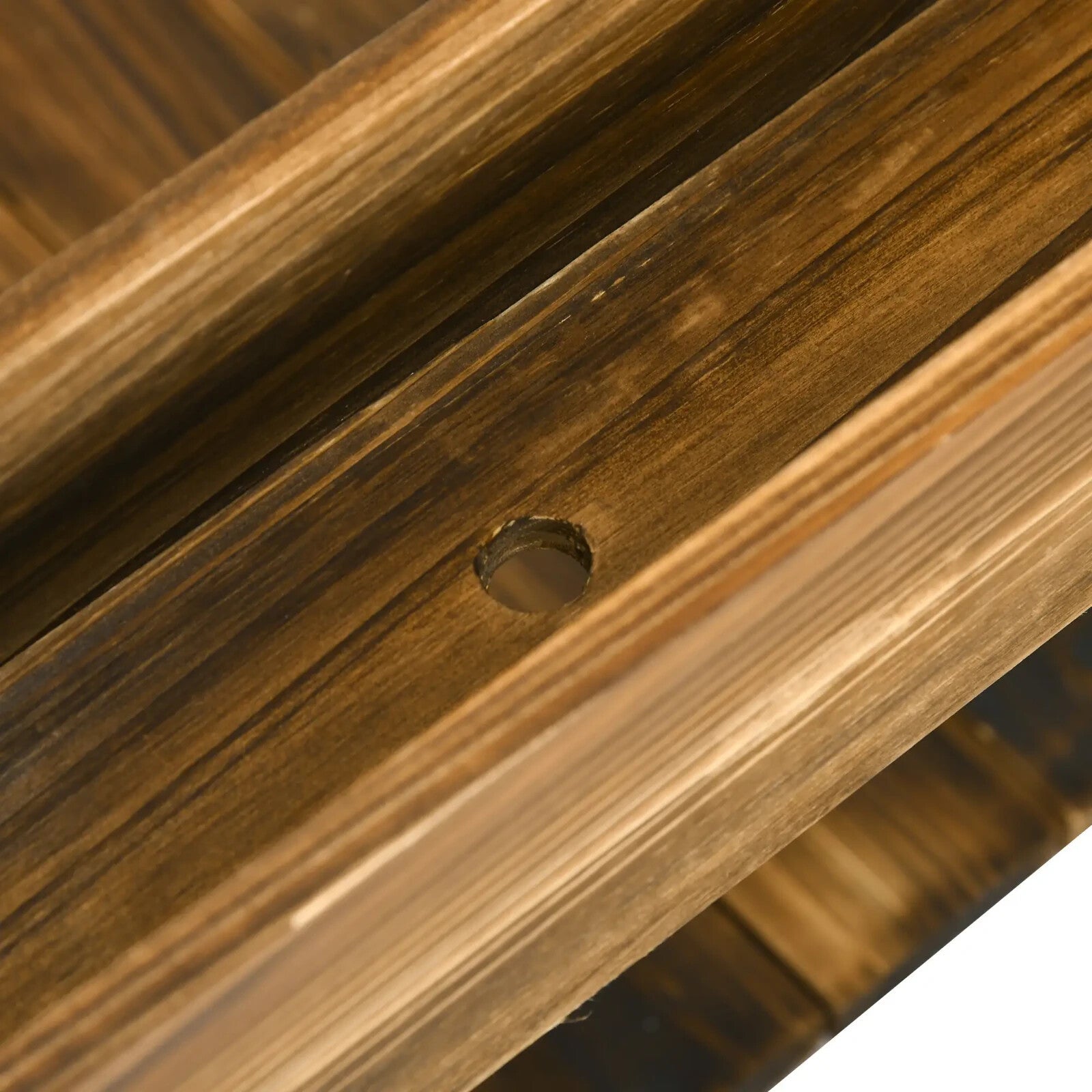 5ft Garden Bridge with Planters Safety Railings Arc Footbridge Pond or Garden - Home and Garden Furniture Shop - rustic - furniture