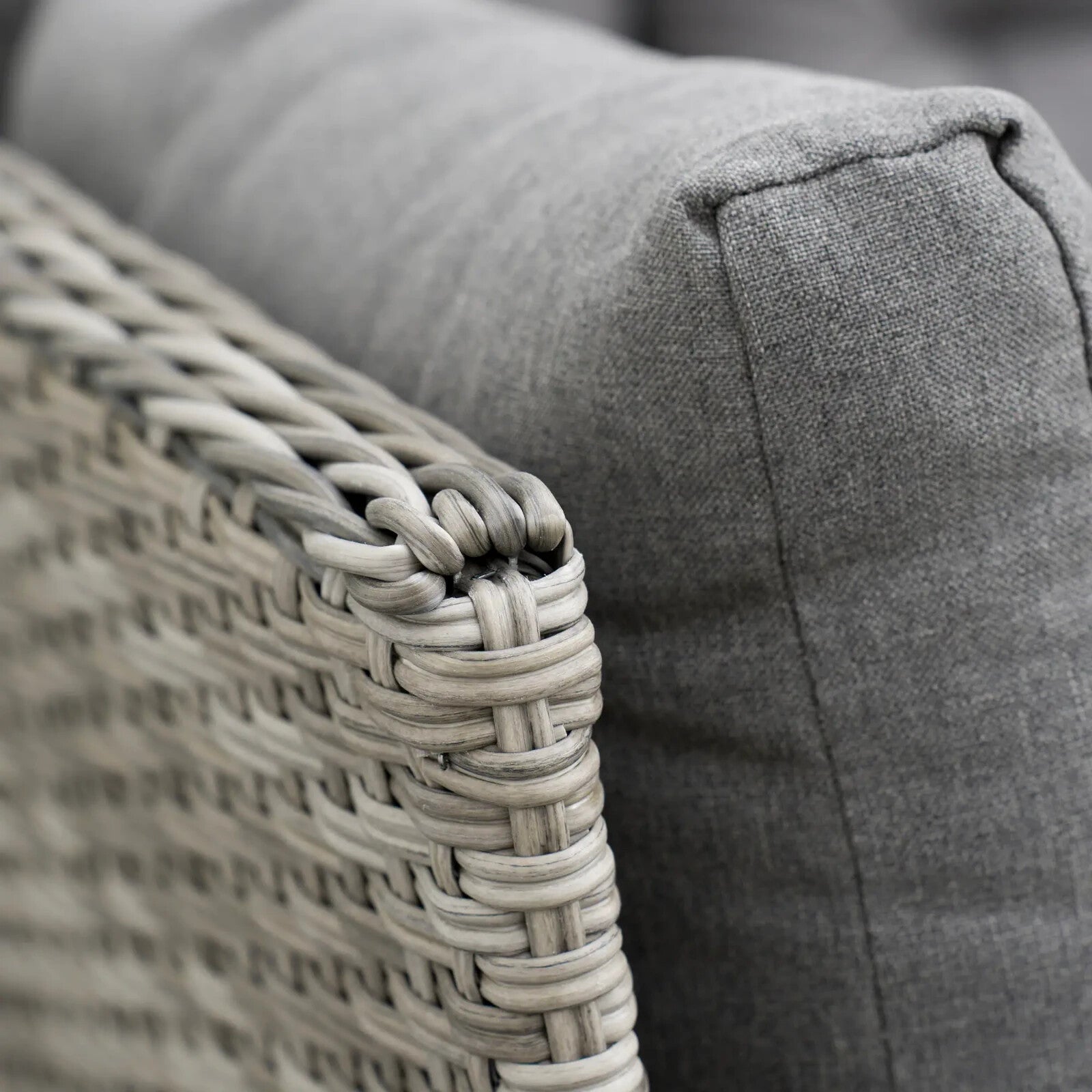 6 Piece Rattan Garden Furniture Set - Sectional Corner Sofa for Outdoor Use - Home and Garden Furniture Shop - rustic - furniture