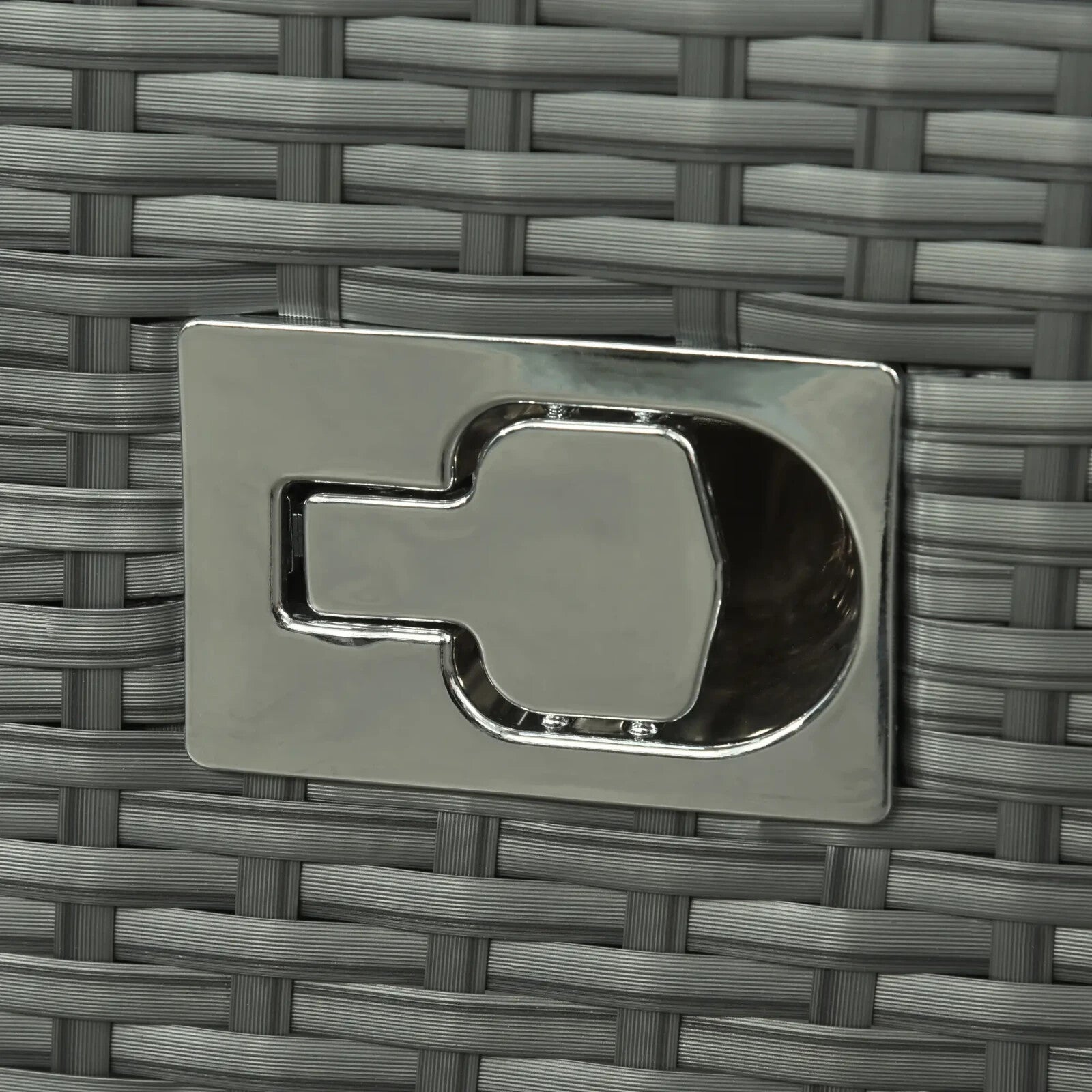 6 Piece Rattan Garden Furniture Set with Sofas Footstools & Table Outdoor Patio - Home and Garden Furniture Shop - rustic - furniture