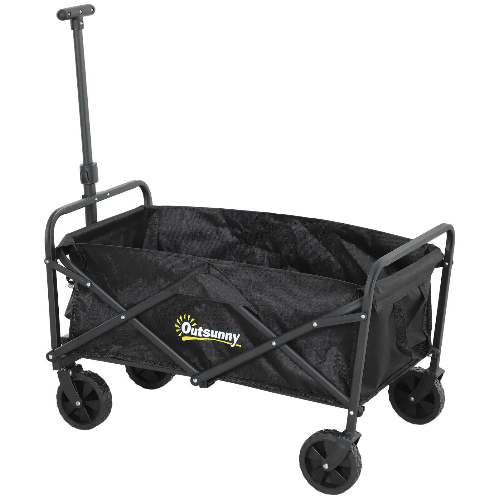 62L Festival Trolley 120kg Heavy Duty Folding Trolley Cart with Handle 4 Wheels - Home and Garden Furniture Shop - #rustic - furniture#