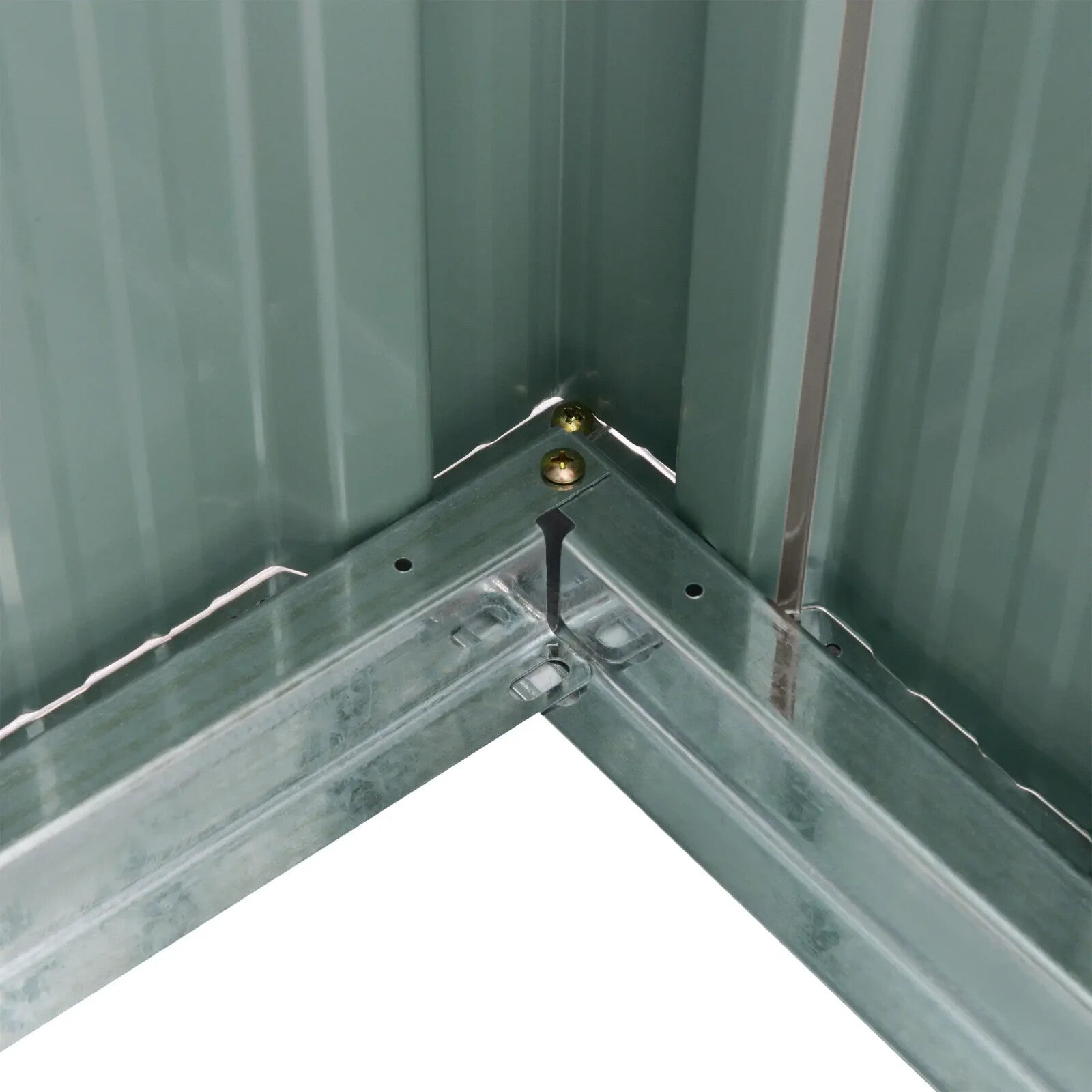 6.5 x 3.5ft Metal Garden Storage Shed Outdoor Tool Shed w/ Sliding Doors & Vents - Home and Garden Furniture Shop - rustic - furniture