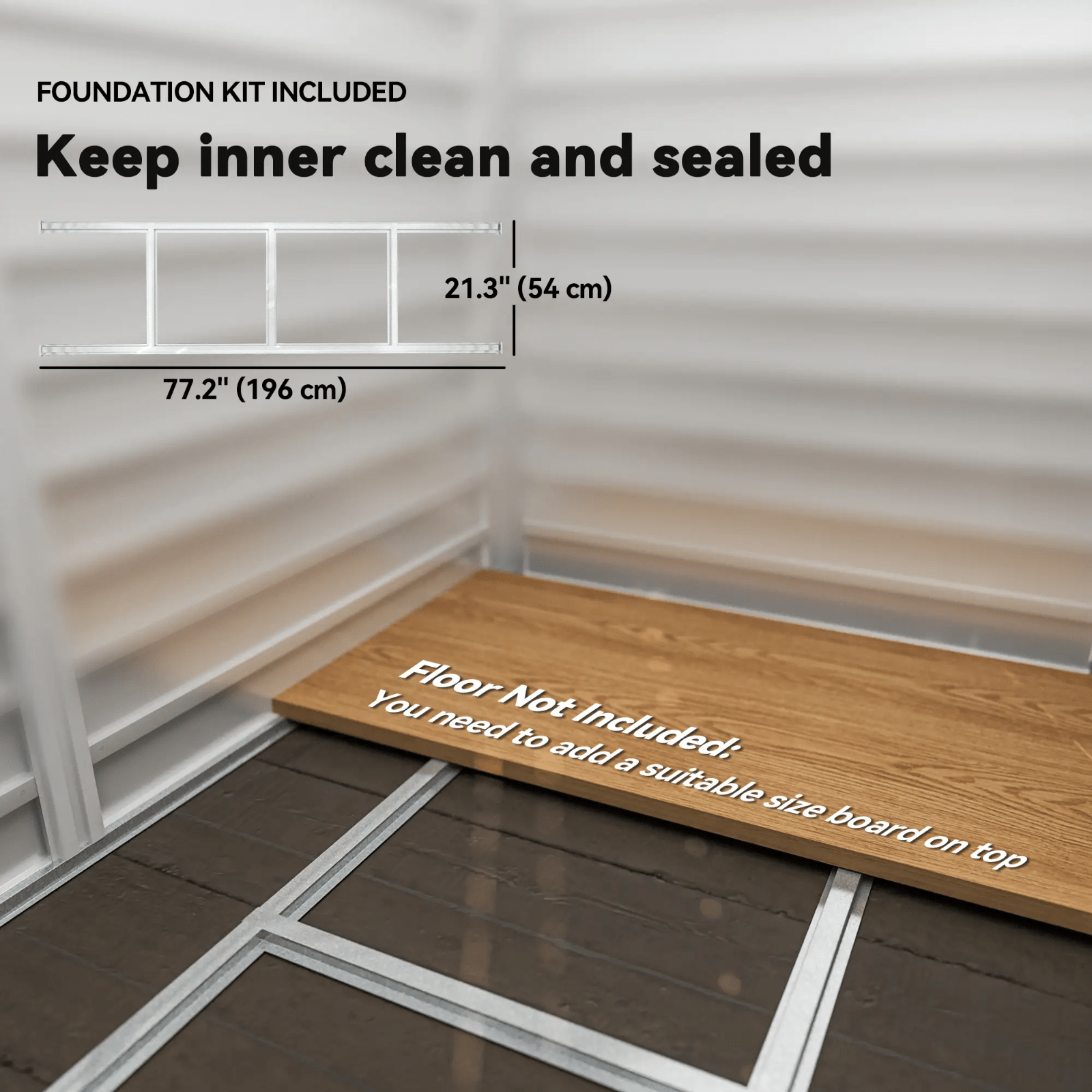 7 x 4ft Heavy Duty Metal Shed with Lock Grey Garden Shed All Seasons Tool Shed - Home and Garden Furniture Shop - rustic - furniture