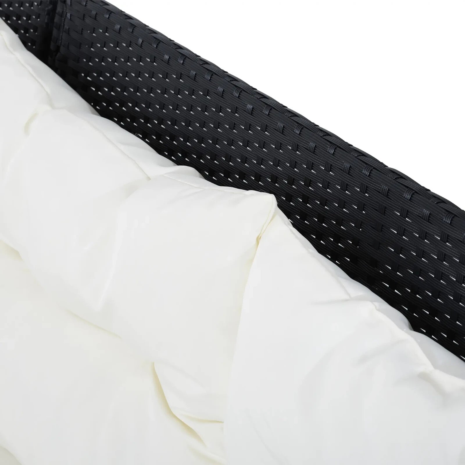 8 Seater Rattan Sofa Set Outdoor Garden Patio Furniture Dining Seating Black Set - Home and Garden Furniture Shop - rustic - furniture