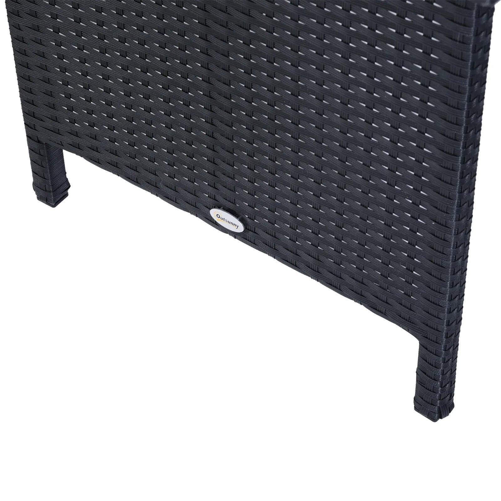 8 Seater Rattan Sofa Set Outdoor Garden Patio Furniture Dining Seating Black Set - Home and Garden Furniture Shop - rustic - furniture