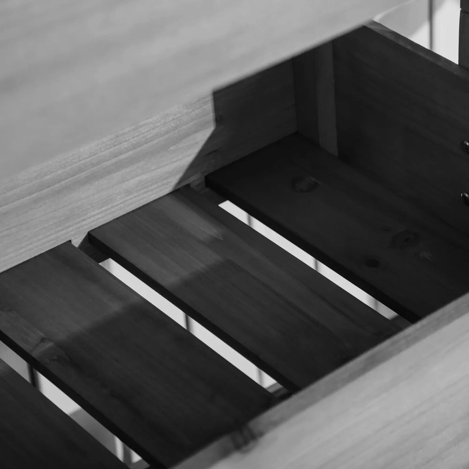 80×45×142 cm 4 Tier Raised Garden Bed Fir Wood Vertical Planter Elevated Stand - Home and Garden Furniture Shop - rustic - furniture