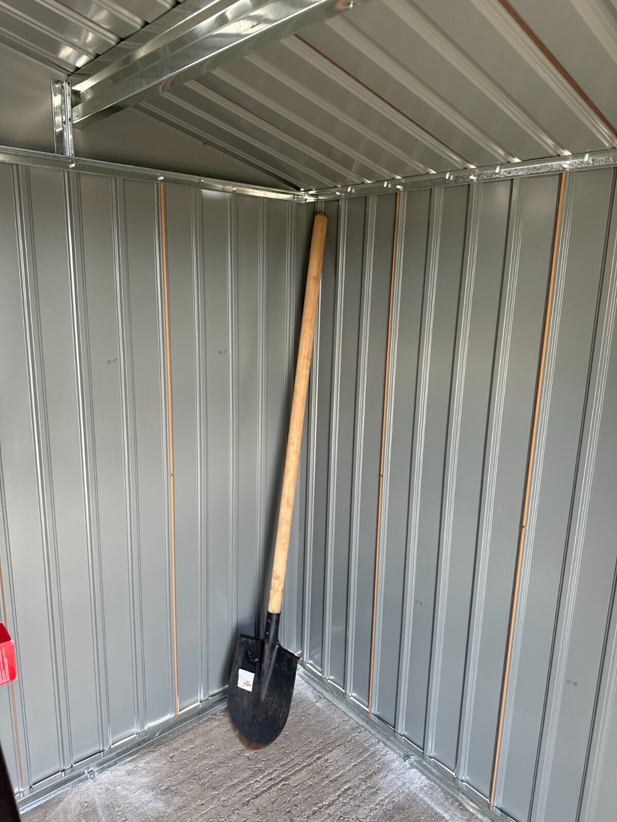 9 x 6FT Galvanised Steel Garden Storage Shed with Foundation Kit Metal Tool Shed - Home and Garden Furniture Shop - #rustic - furniture#