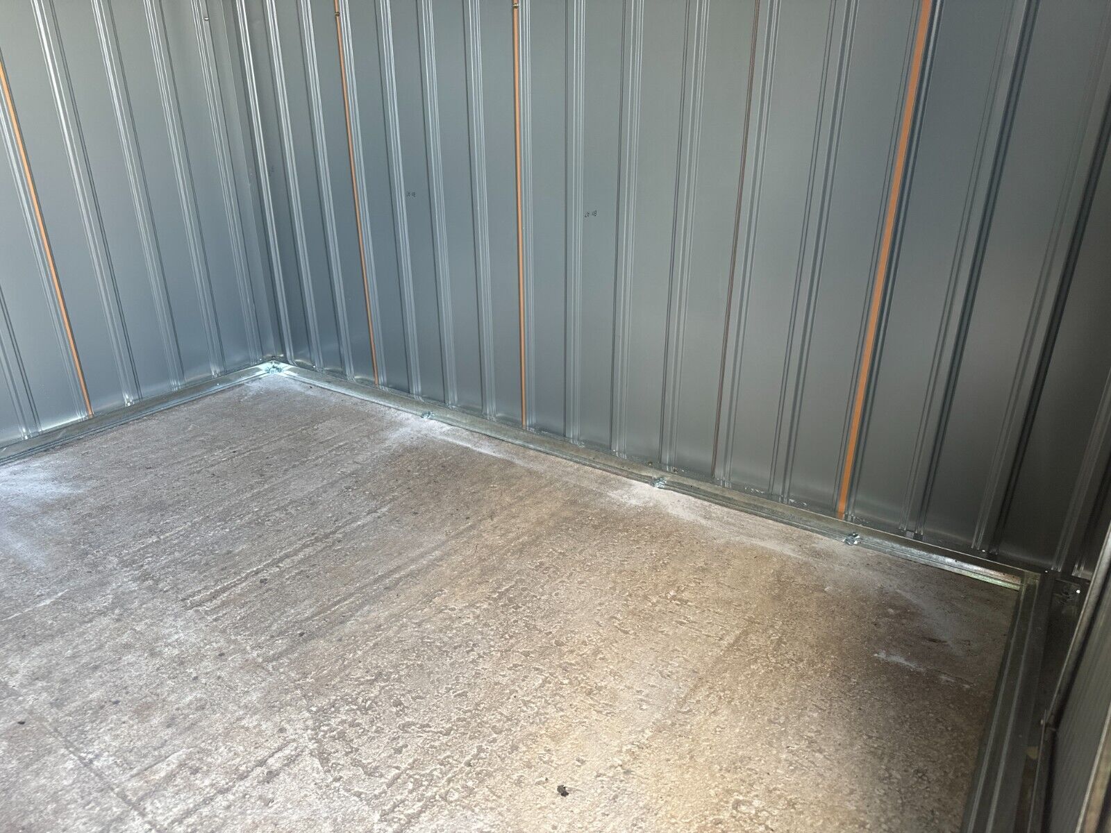 9 x 6FT Galvanised Steel Garden Storage Shed with Foundation Kit Metal Tool Shed - Home and Garden Furniture Shop - #rustic - furniture#