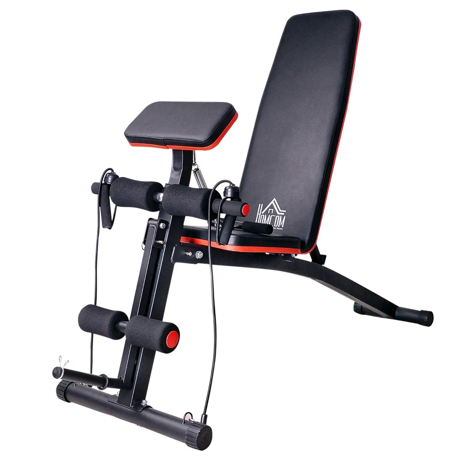 Adjustable Foldable Dumbbell Bench Home Gym Weight Training Equipment Incline - Home and Garden Furniture Shop - rustic - furniture