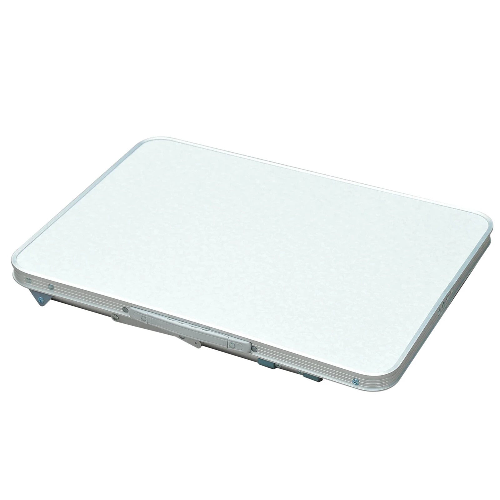 Camping Table Foldable with Builtin Carry Handles & Adjustable Legs Silver - Home and Garden Furniture Shop - rustic - furniture