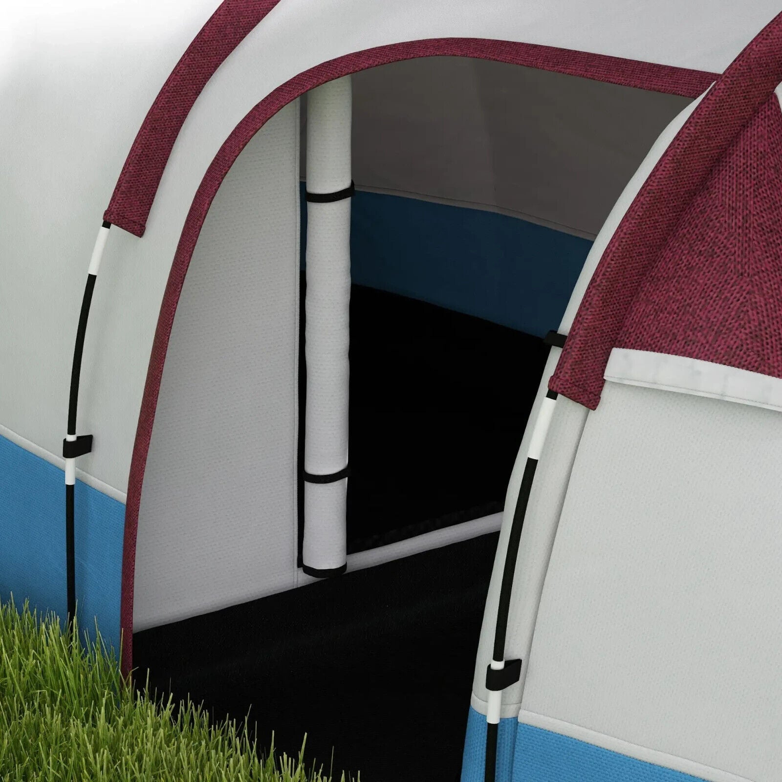 Camping Tunnel Tent w/ Bedroom Living Area Waterproof Bag for 2 to 3 Person Use - Home and Garden Furniture Shop - #rustic - furniture#
