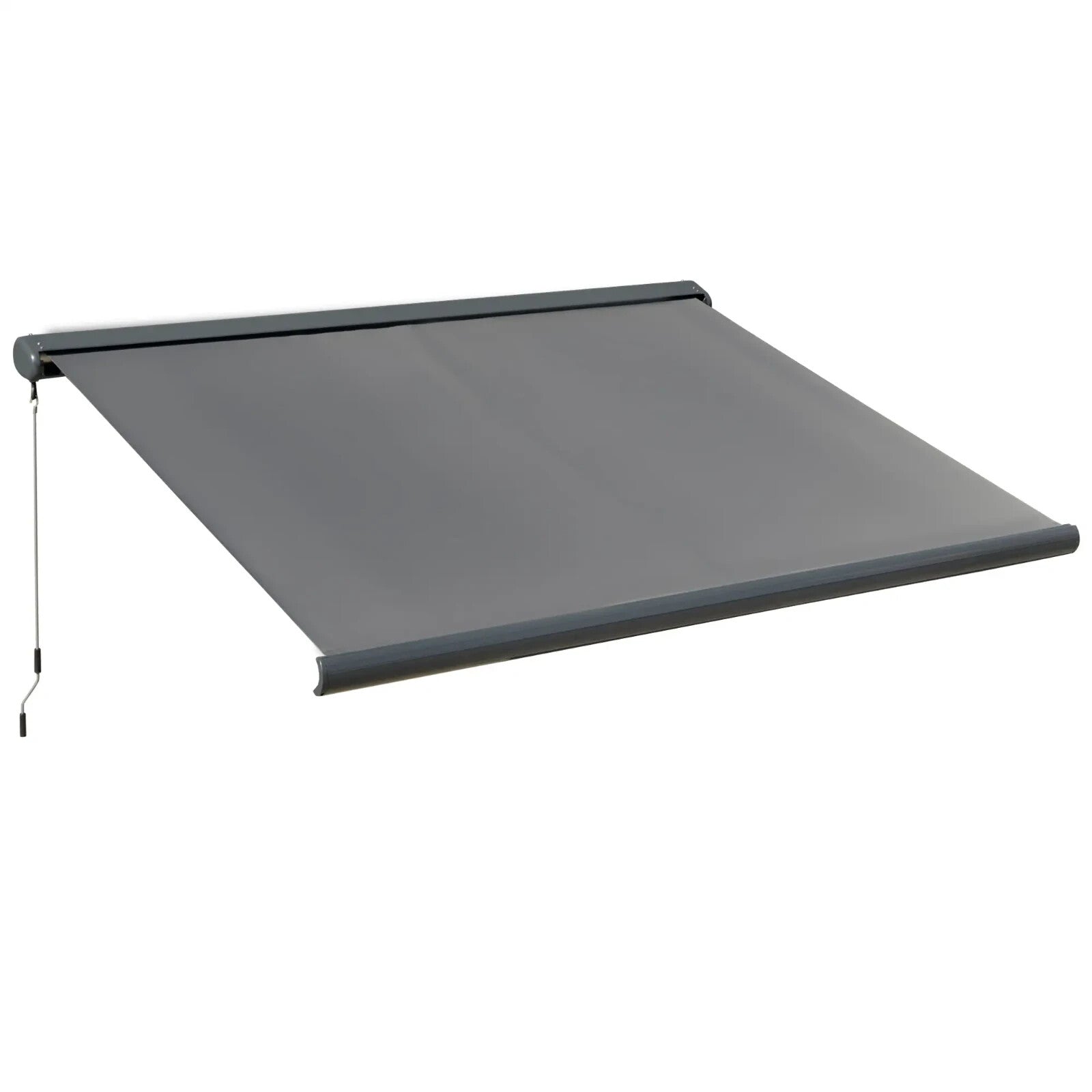 Cassette Electric Manual Awning Retractable Canopy with Remote Control 350x300cm - Home and Garden Furniture Shop - rustic - furniture