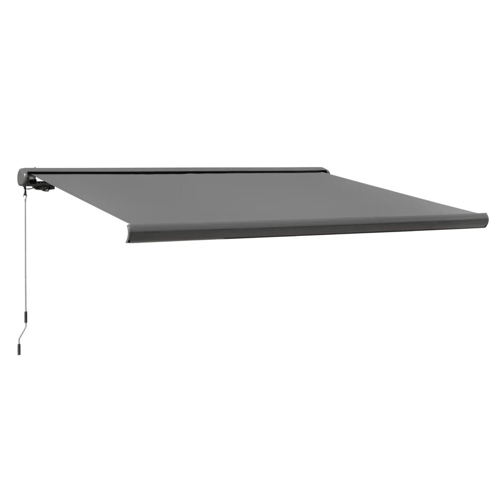 Cassette Electric Manual Awning Retractable Canopy with Remote Control 350x300cm - Home and Garden Furniture Shop - rustic - furniture