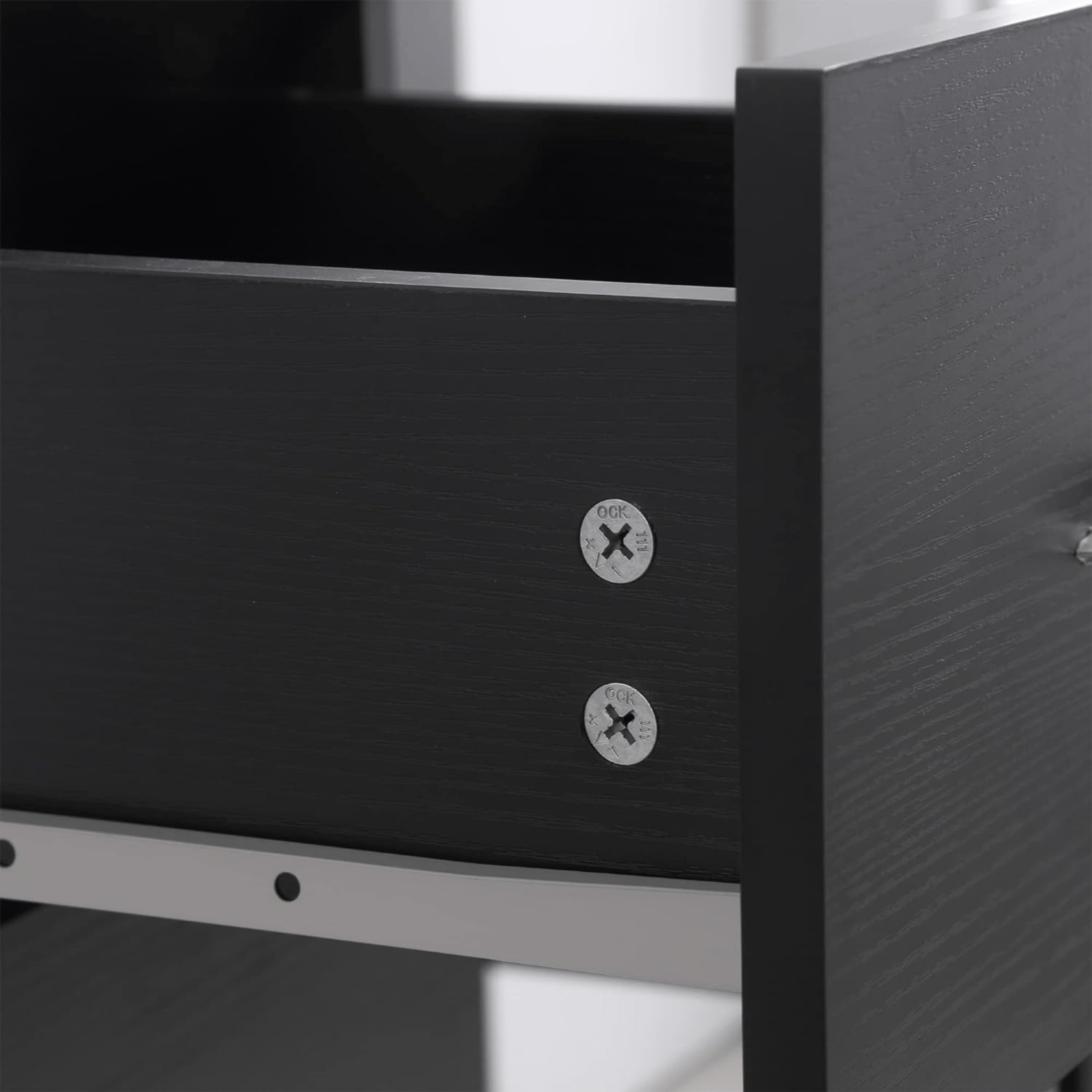 Computer Desk with Drawers Shelves PC Desk Organiser Workstation Writing Table - Home and Garden Furniture Shop - rustic - furniture