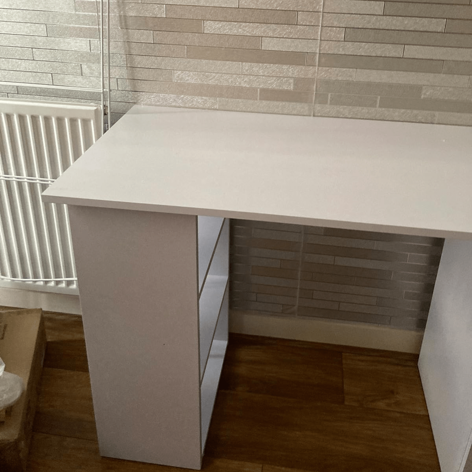 Computer Desk with Drawers Shelves PC Desk Organiser Workstation Writing Table - Home and Garden Furniture Shop - rustic - furniture