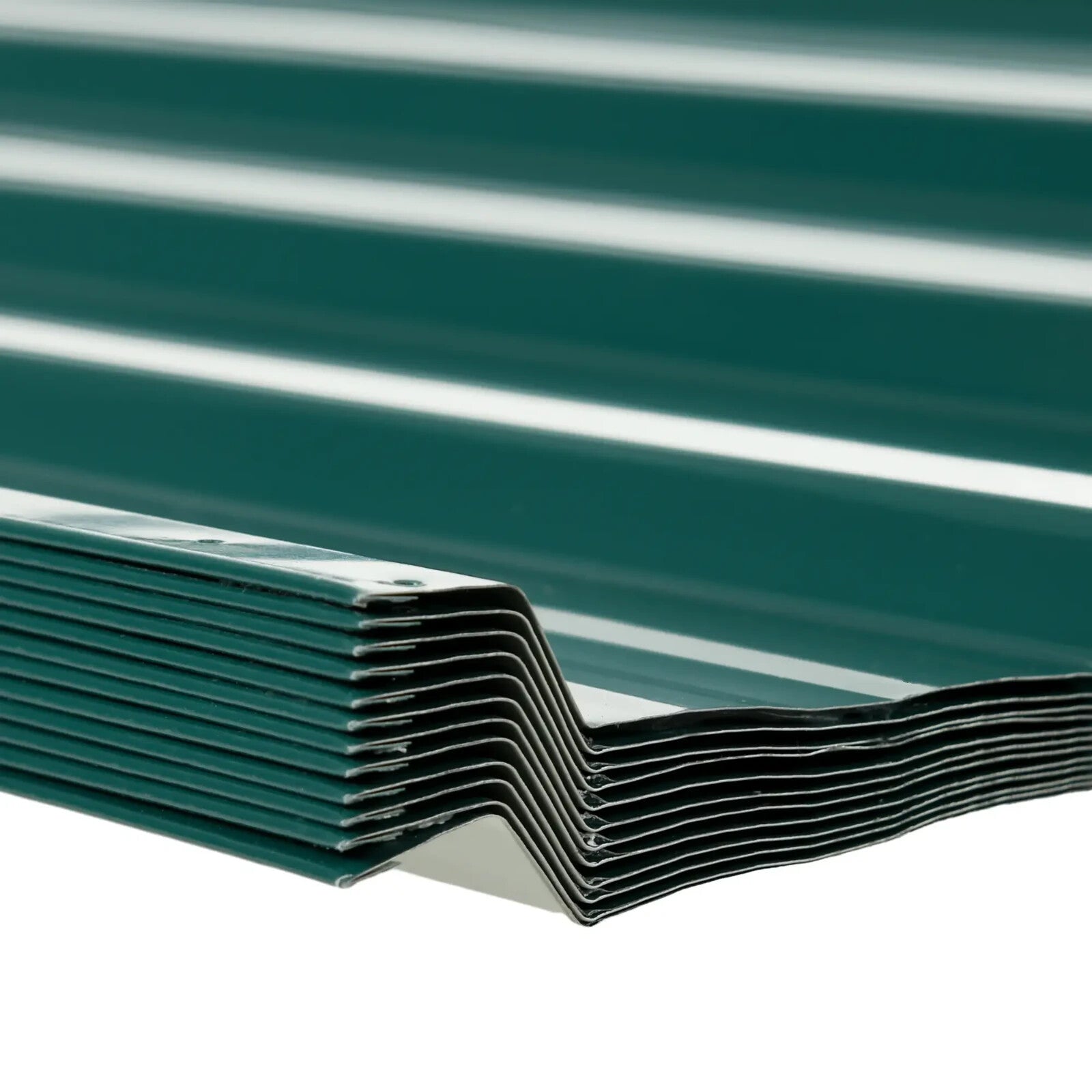 Corrugated Roofing Sheets Pack of 12 Galvanised Metal for Greenhouse Garage Shed - Home and Garden Furniture Shop - rustic - furniture