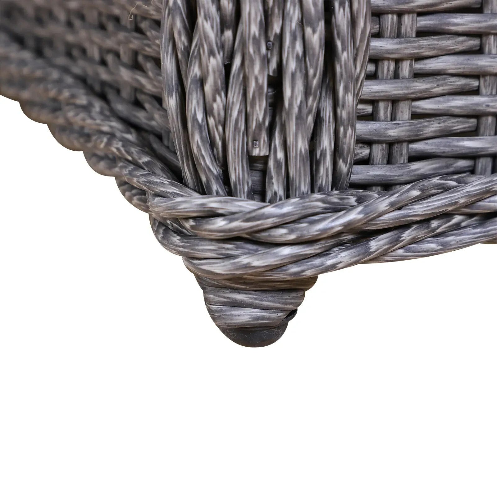 Deluxe 2 Seater Rattan Armchair and Table Set Outdoor Patio Garden Furniture - Home and Garden Furniture Shop - rustic - furniture