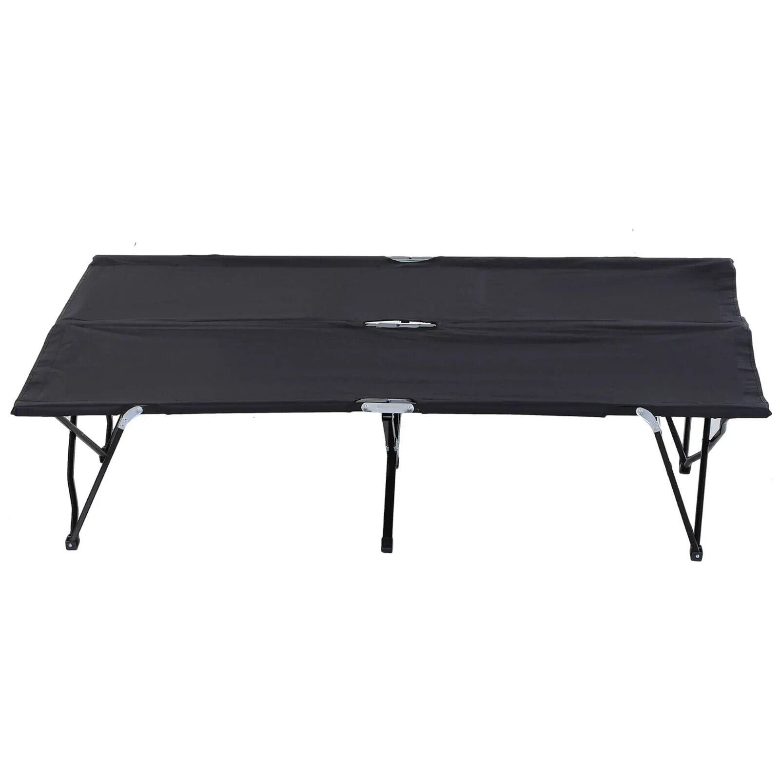 Double Folding Cot Bed with Carry Bag Portable Travel Camp Bed for Hiking Tent - Home and Garden Furniture Shop - #rustic - furniture#