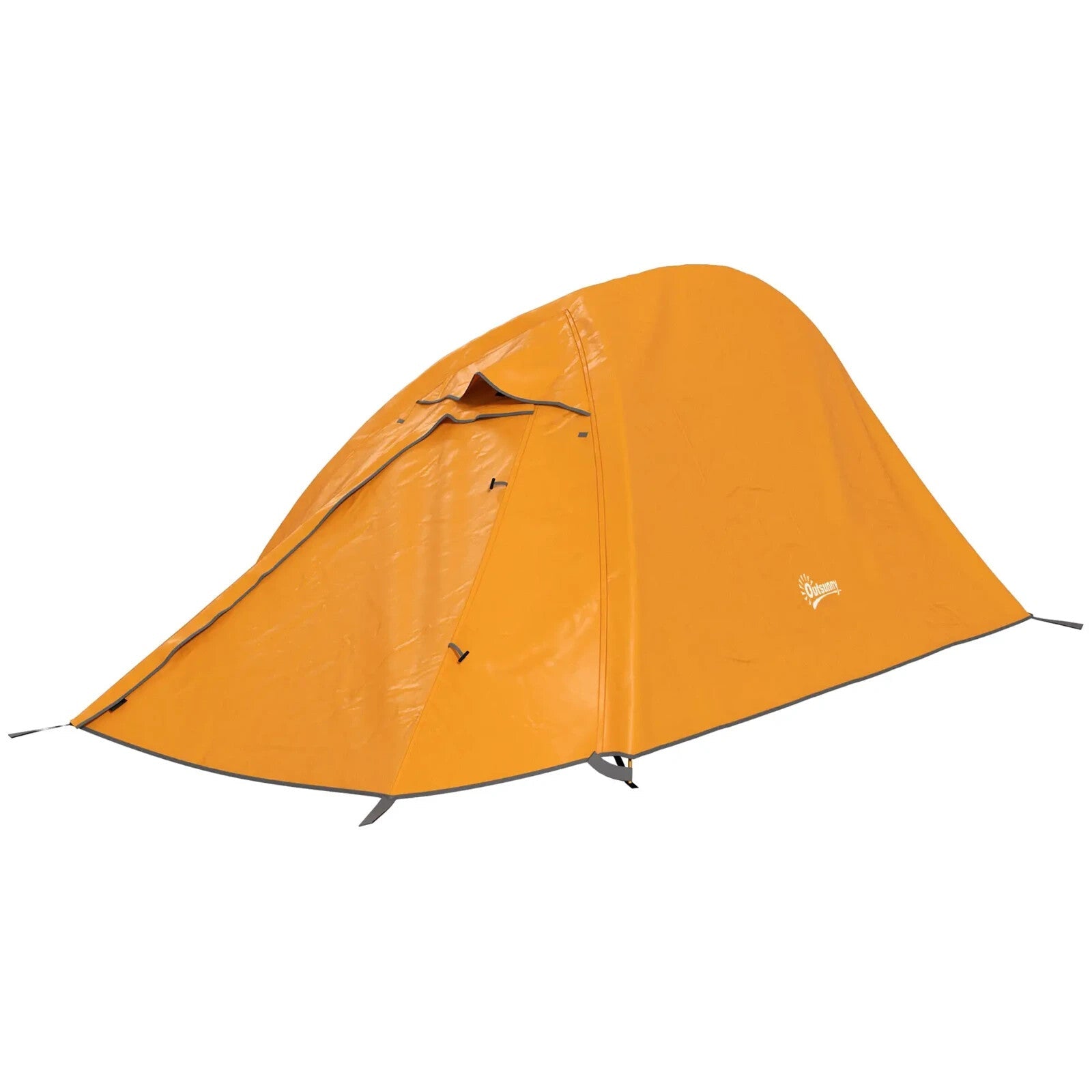 Double Layer Camping Tent 1 to 2 Man Waterproof 2000mm Lightweight w/ Carry Bag - Home and Garden Furniture Shop - rustic - furniture