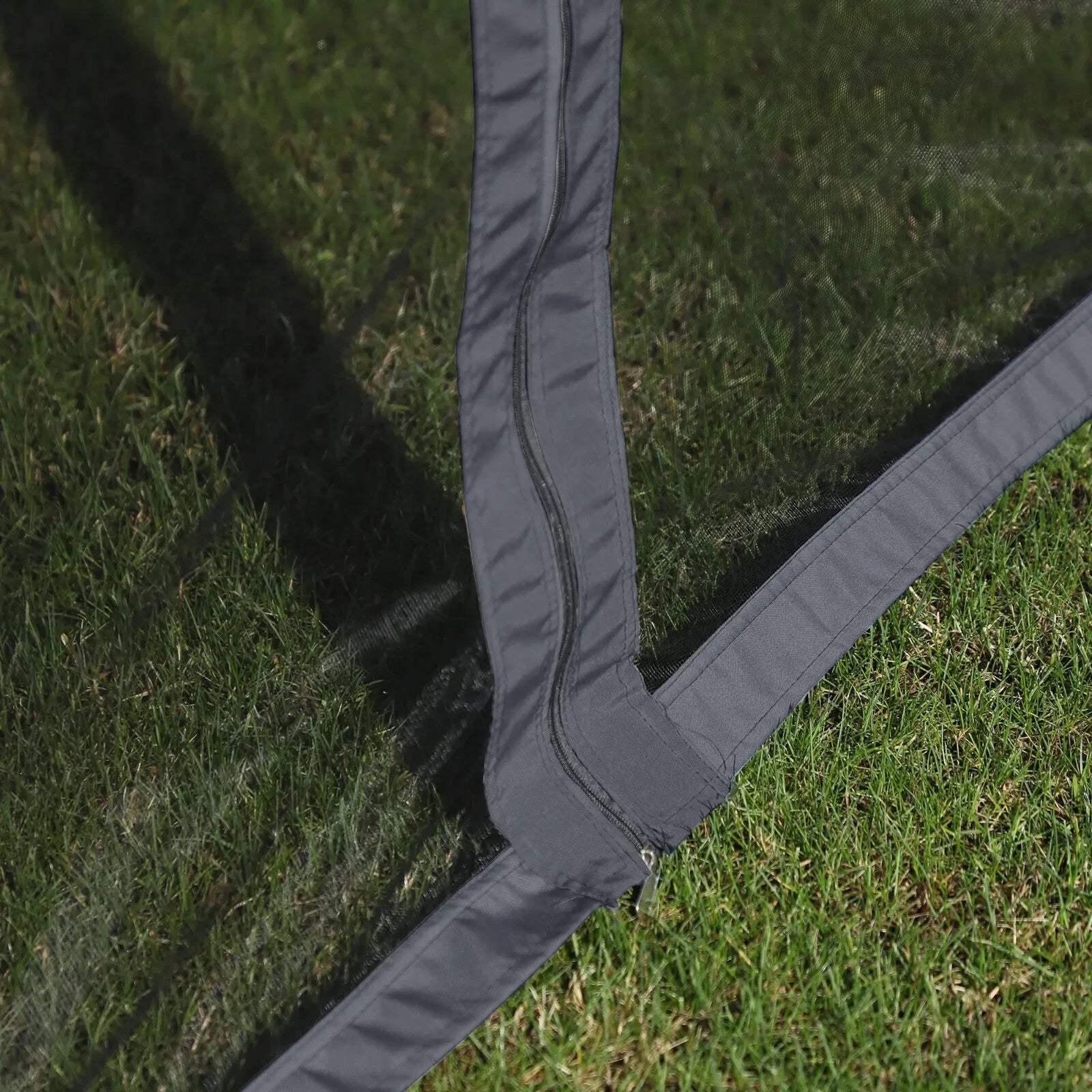 Double Roof Gazebo Garden Marquee Party Tent 3x4m Wedding Gazebo Black Sun Cover - Home and Garden Furniture Shop - rustic - furniture