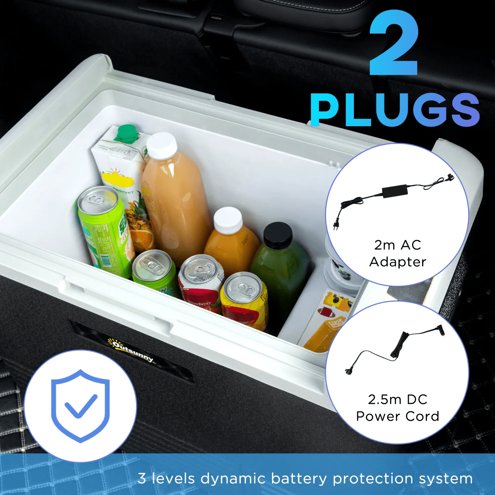 Electric Fridge Compressor Car Fridge Freezer Portable Cooler Box 12v 50L 40L 30 - Home and Garden Furniture Shop - rustic - furniture