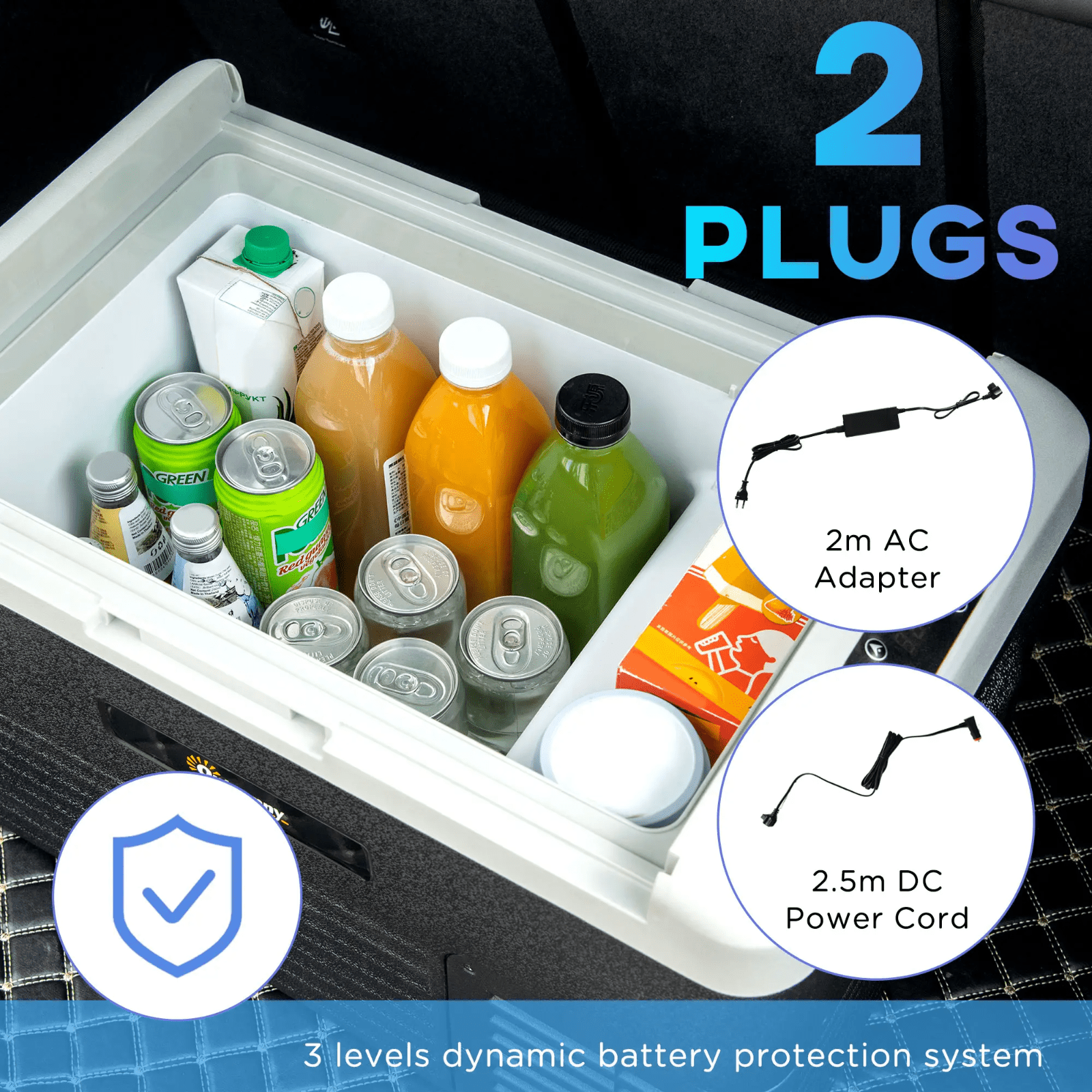 Electric Fridge Compressor Car Fridge Freezer Portable Cooler Box 12v 50L 40L 30 - Home and Garden Furniture Shop - rustic - furniture