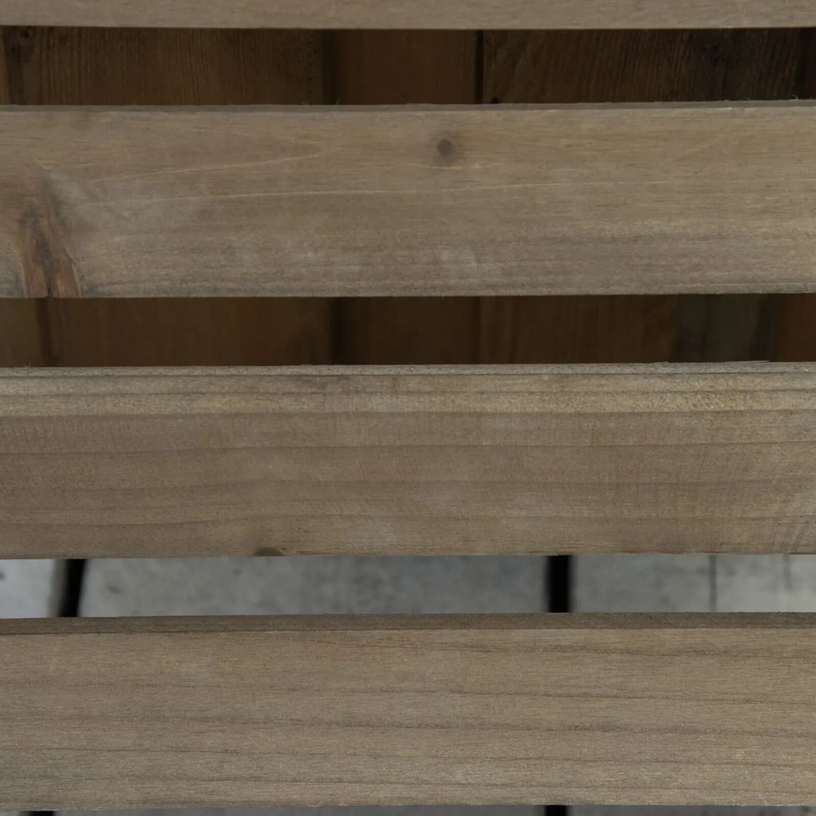 Flowerpot Holder Set of 2 Square Display Stand with Four Wheels Dark Brown - Home and Garden Furniture Shop - rustic - furniture