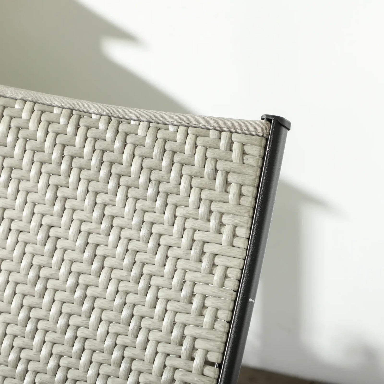 Foldable Rattan Sun Lounger Set of 2 Adjustable Outdoor Recliner Garden Chairs - Home and Garden Furniture Shop - rustic - furniture