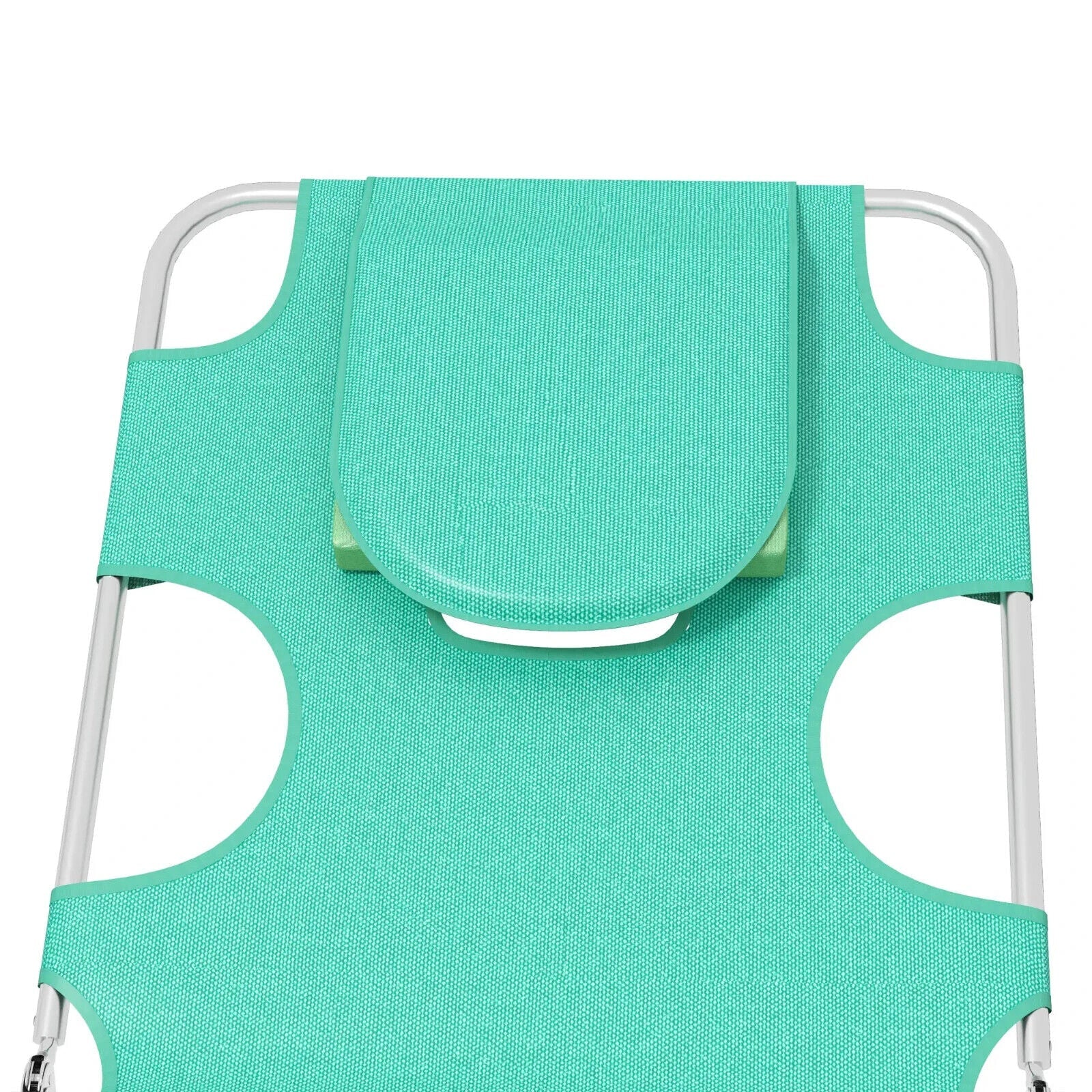 Foldable Sun Lounger Set of 2 Portable Outdoor Recliner with Adjustable Backrest - Home and Garden Furniture Shop - #rustic - furniture#