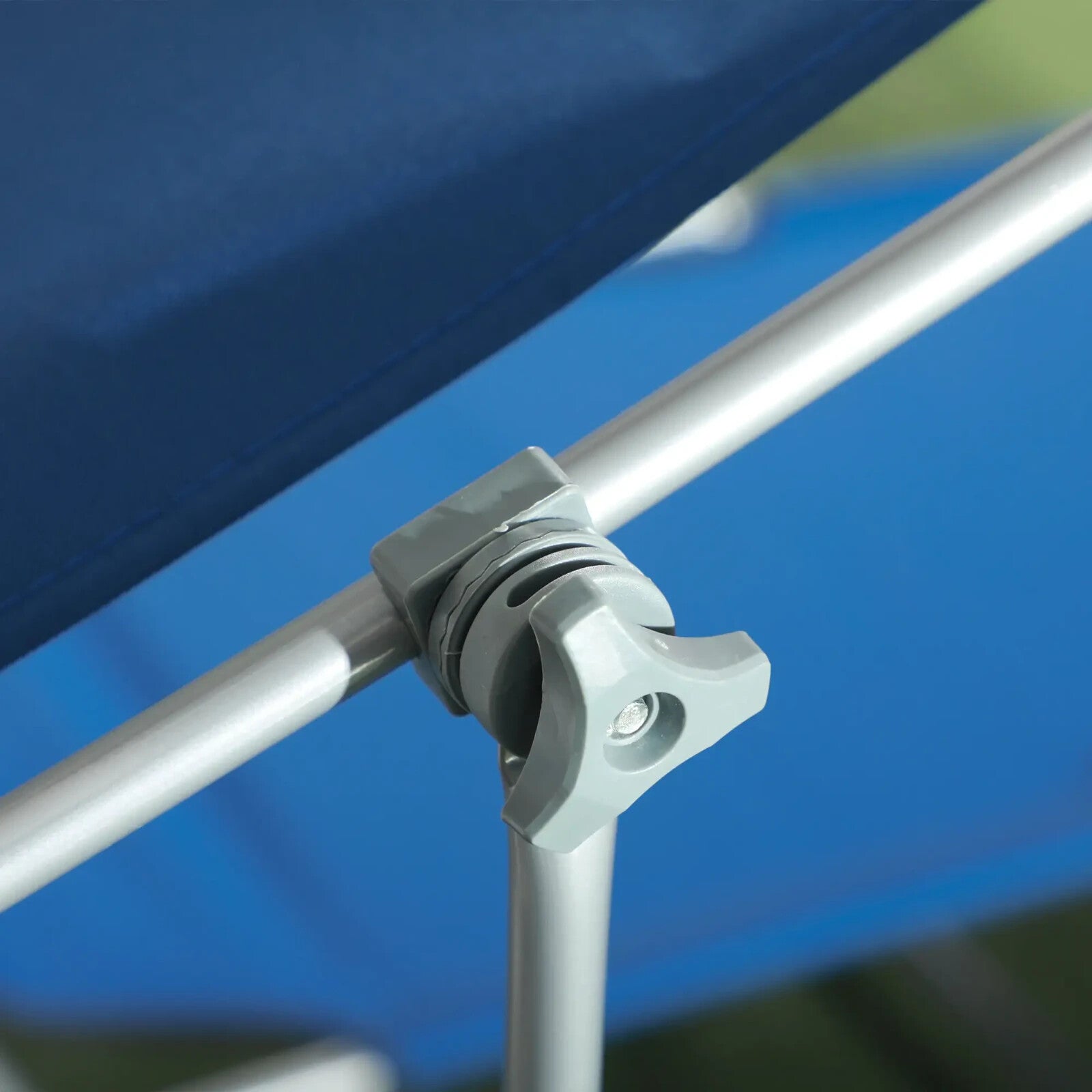 Foldable Sun Lounger Set of 2 with 4 Level Reclining Backrest for Outdoor Use - Home and Garden Furniture Shop - rustic - furniture