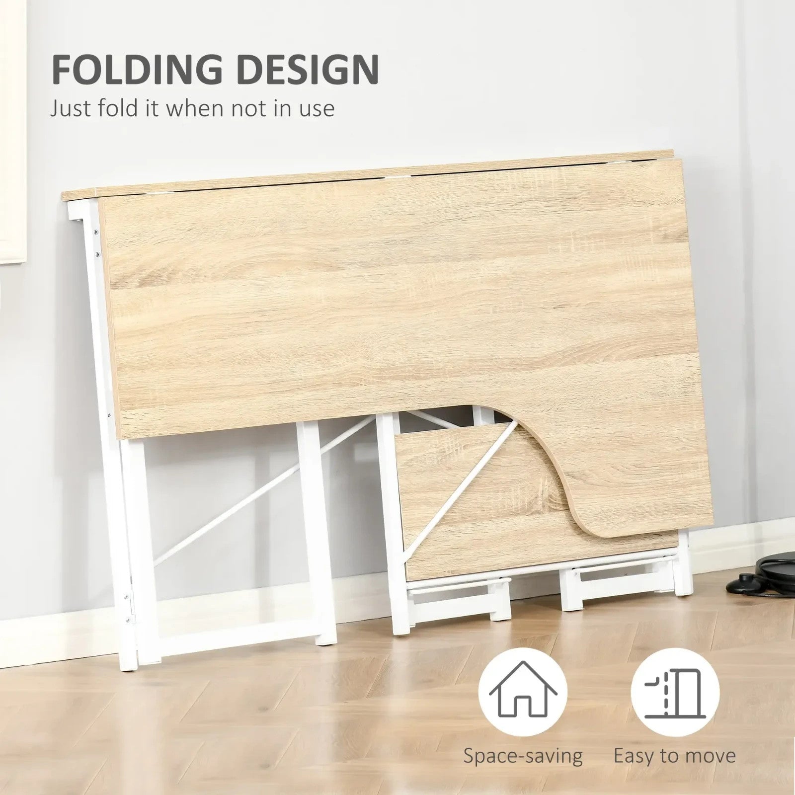 Folding L Shaped Corner Computer Desk Workstation for Home Office Study Bedroom - Home and Garden Furniture Shop - rustic - furniture