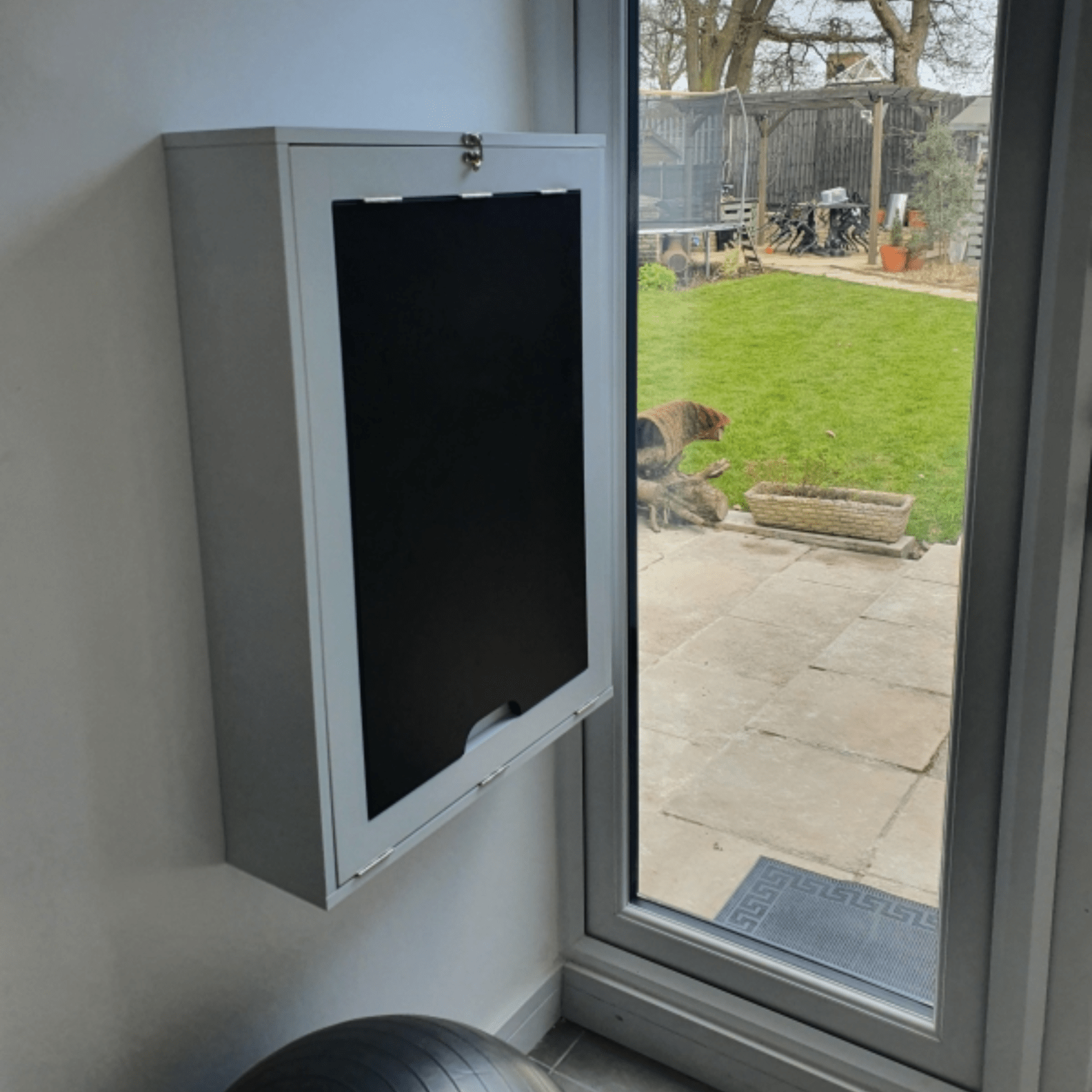 Folding Wall Mounted Desk Drop Leaf Breakfast Bar Dining Table Space Saving Desk - Home and Garden Furniture Shop - rustic - furniture