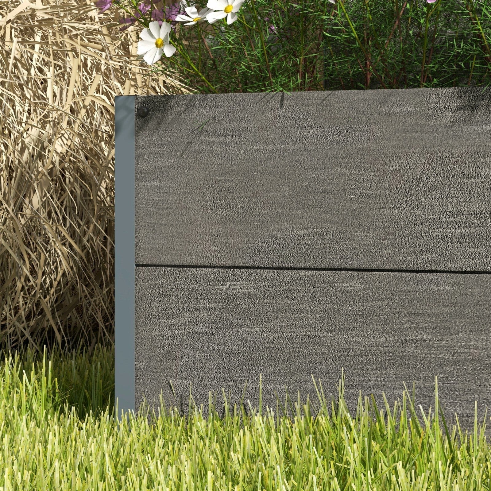 Freestanding Garden Planter with Trellis Raised Bed for Climbing Plants Outdoor - Home and Garden Furniture Shop - rustic - furniture